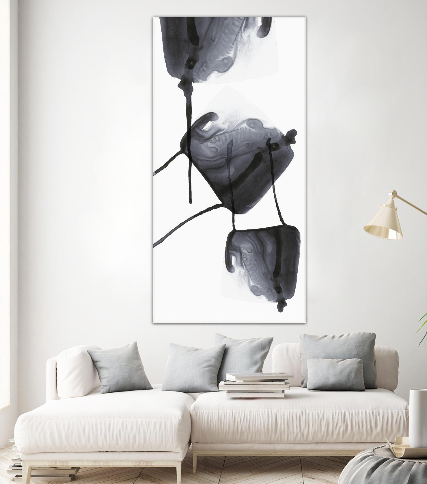 Inked II by PI Studio on GIANT ART - black abstract