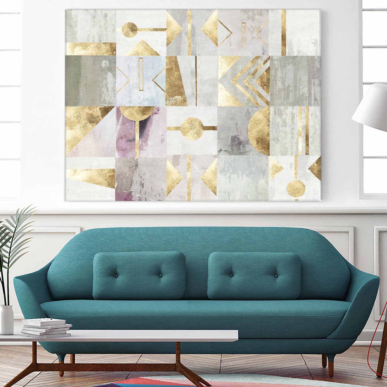 Gold Deco by PI Studio on GIANT ART - gold abstract