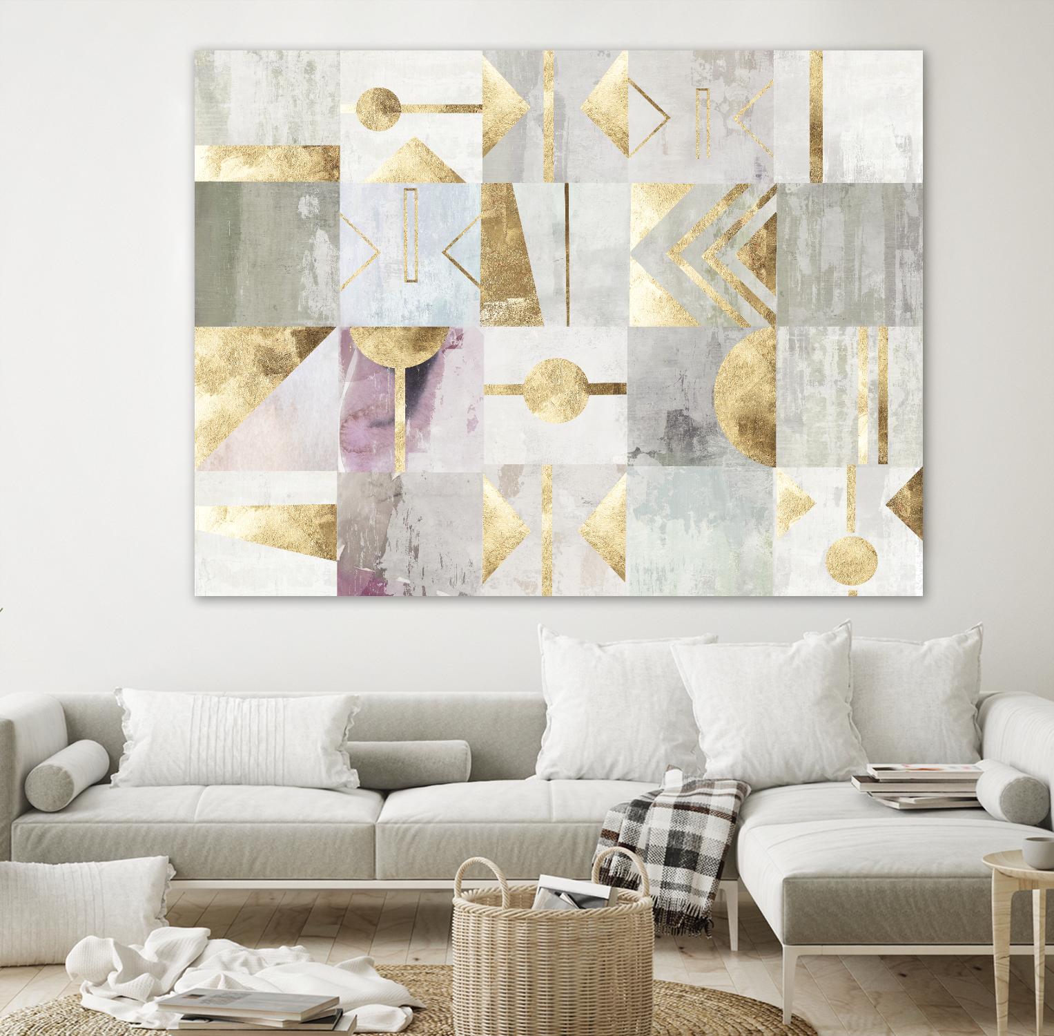 Gold Deco by PI Studio on GIANT ART - gold abstract