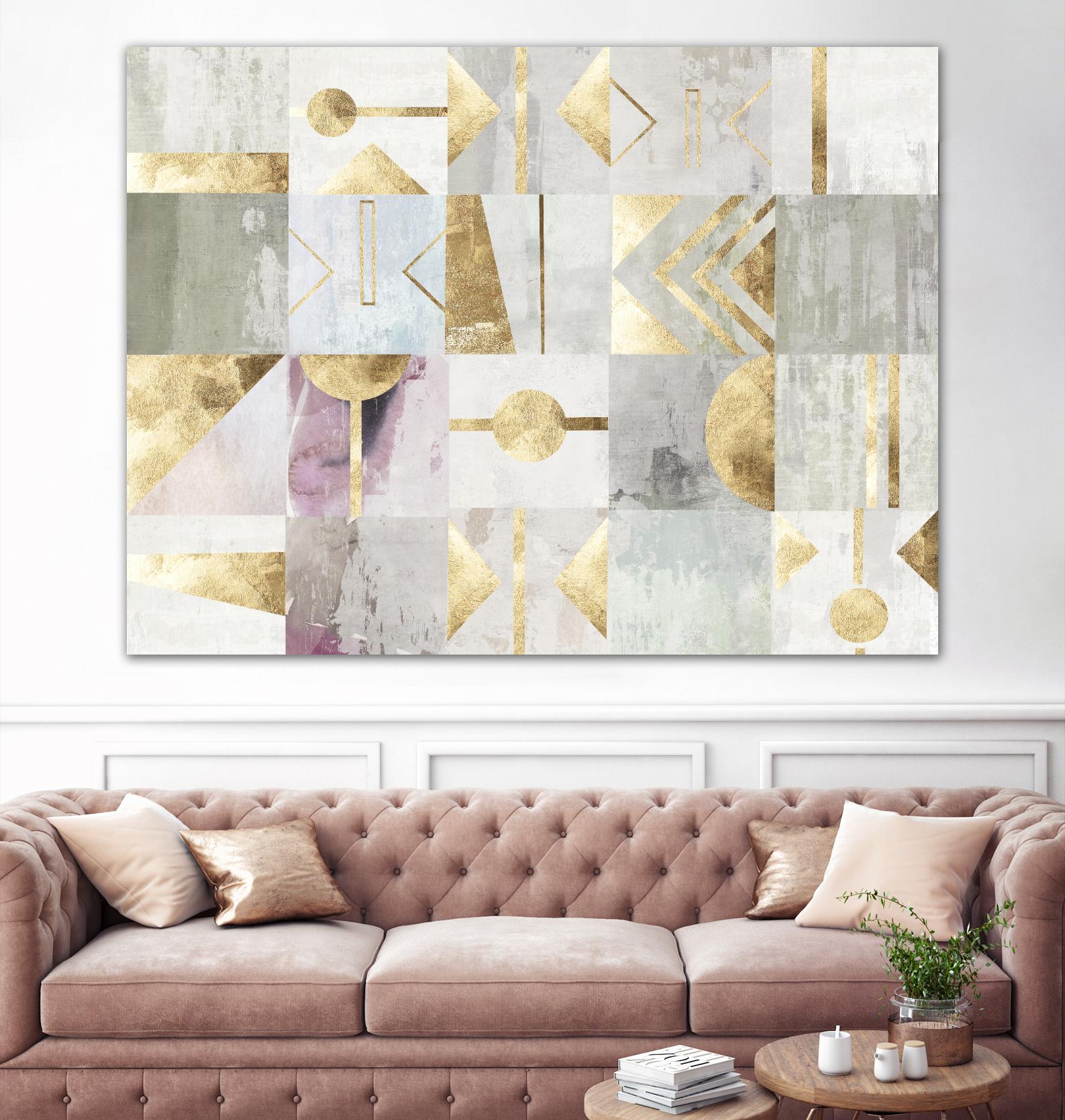 Gold Deco by PI Studio on GIANT ART - gold abstract