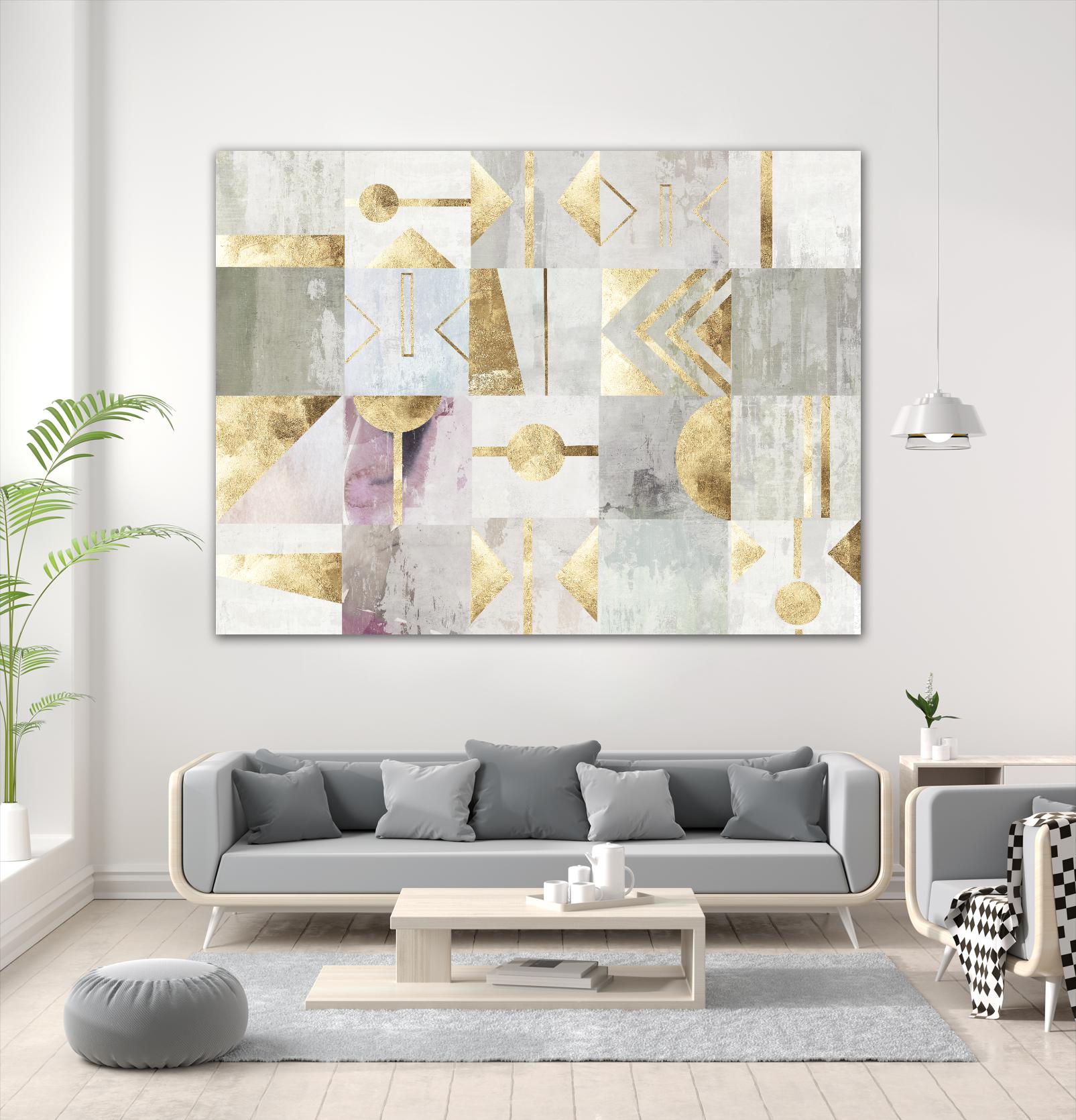 Gold Deco by PI Studio on GIANT ART - gold abstract