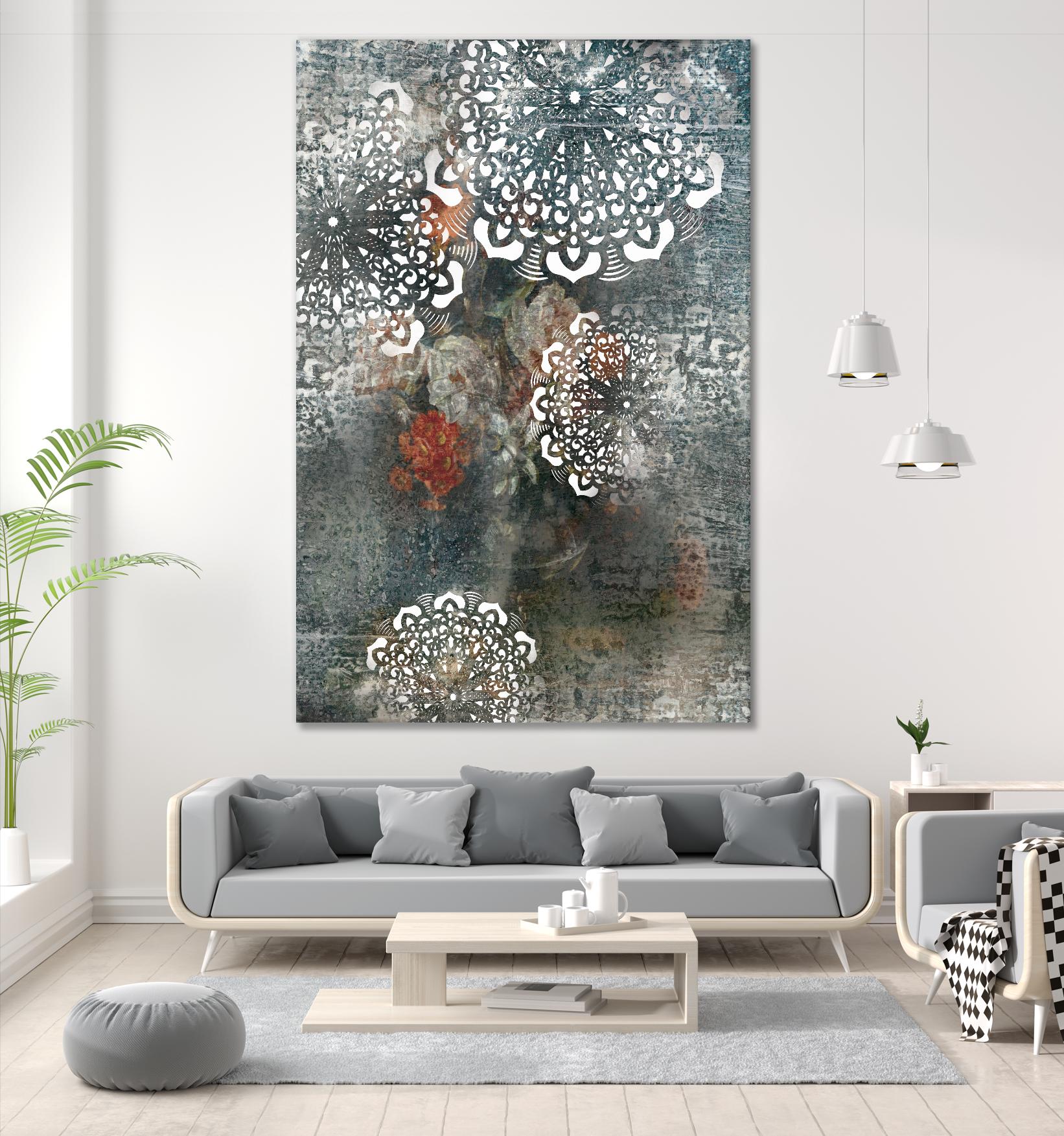 Doily II by PI Studio on GIANT ART - white abstract