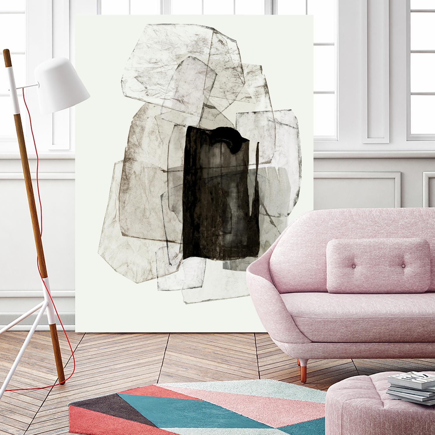 Blotting Ink II by PI Studio on GIANT ART - black shapes shape