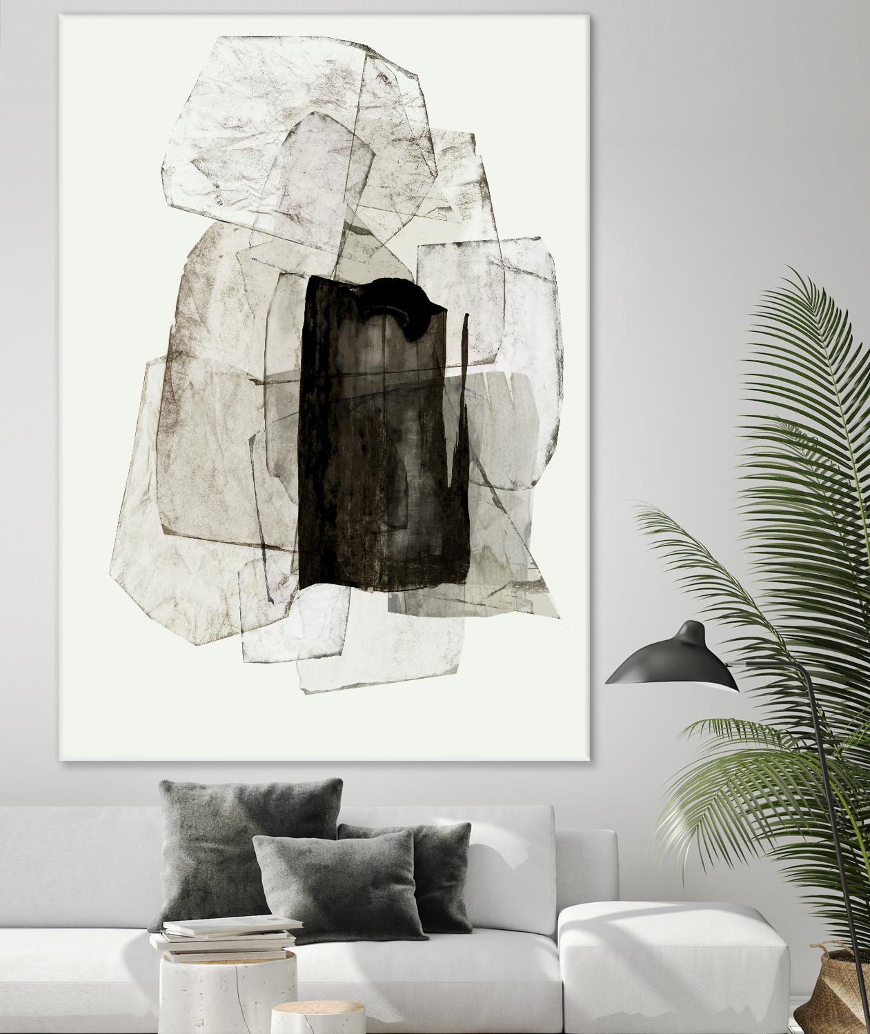 Blotting Ink II by PI Studio on GIANT ART - black shapes shape