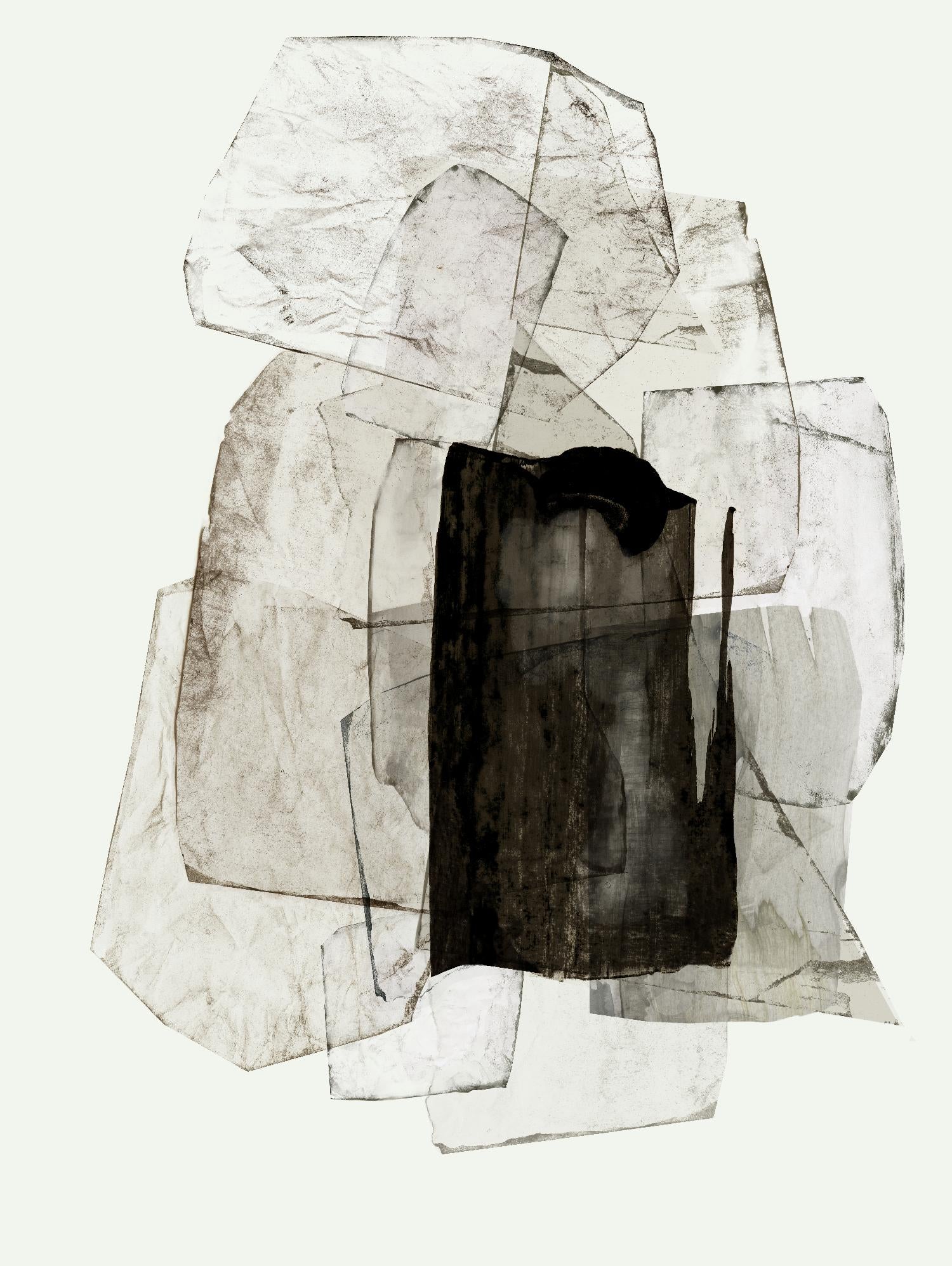 Blotting Ink II by PI Studio on GIANT ART - black shapes shape