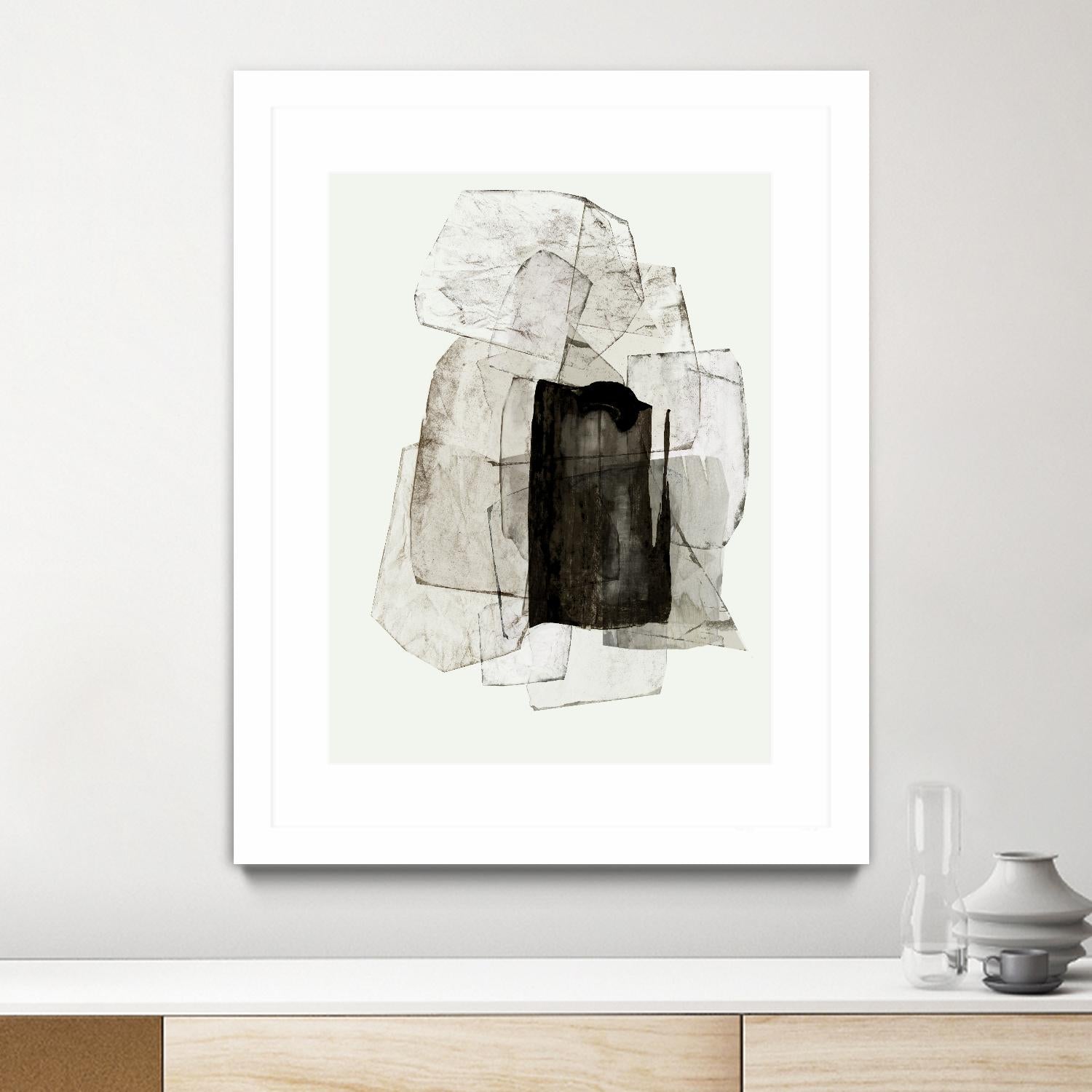 Blotting Ink II by PI Studio on GIANT ART - black shapes shape