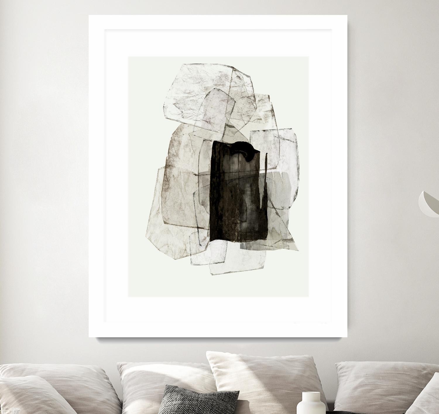 Blotting Ink II by PI Studio on GIANT ART - black shapes shape