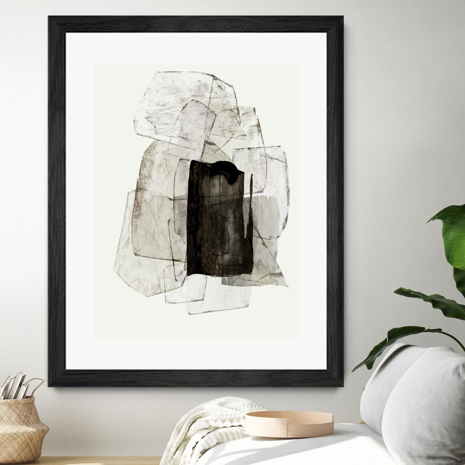 Blotting Ink II by PI Studio on GIANT ART - black shapes shape