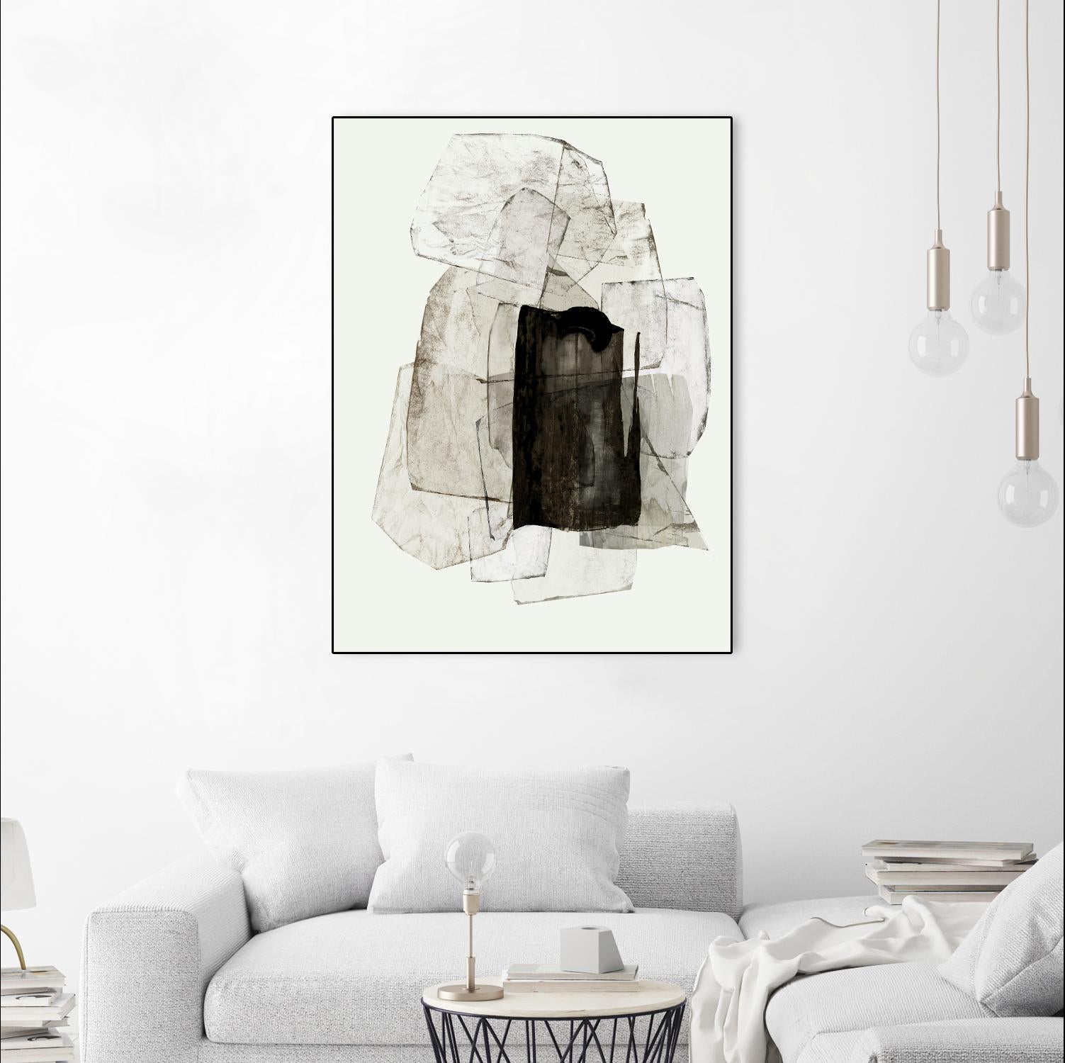 Blotting Ink II by PI Studio on GIANT ART - black shapes shape