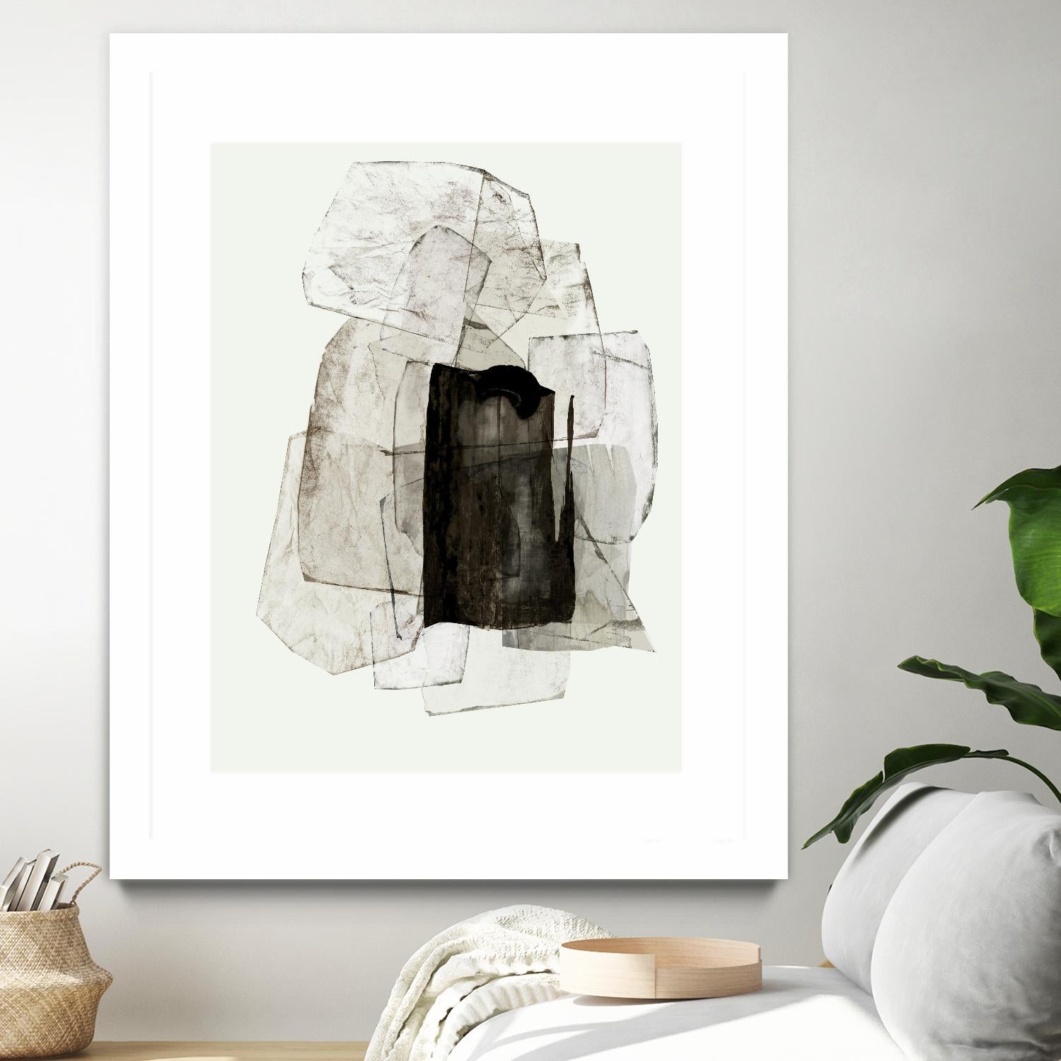 Blotting Ink II by PI Studio on GIANT ART - black shapes shape