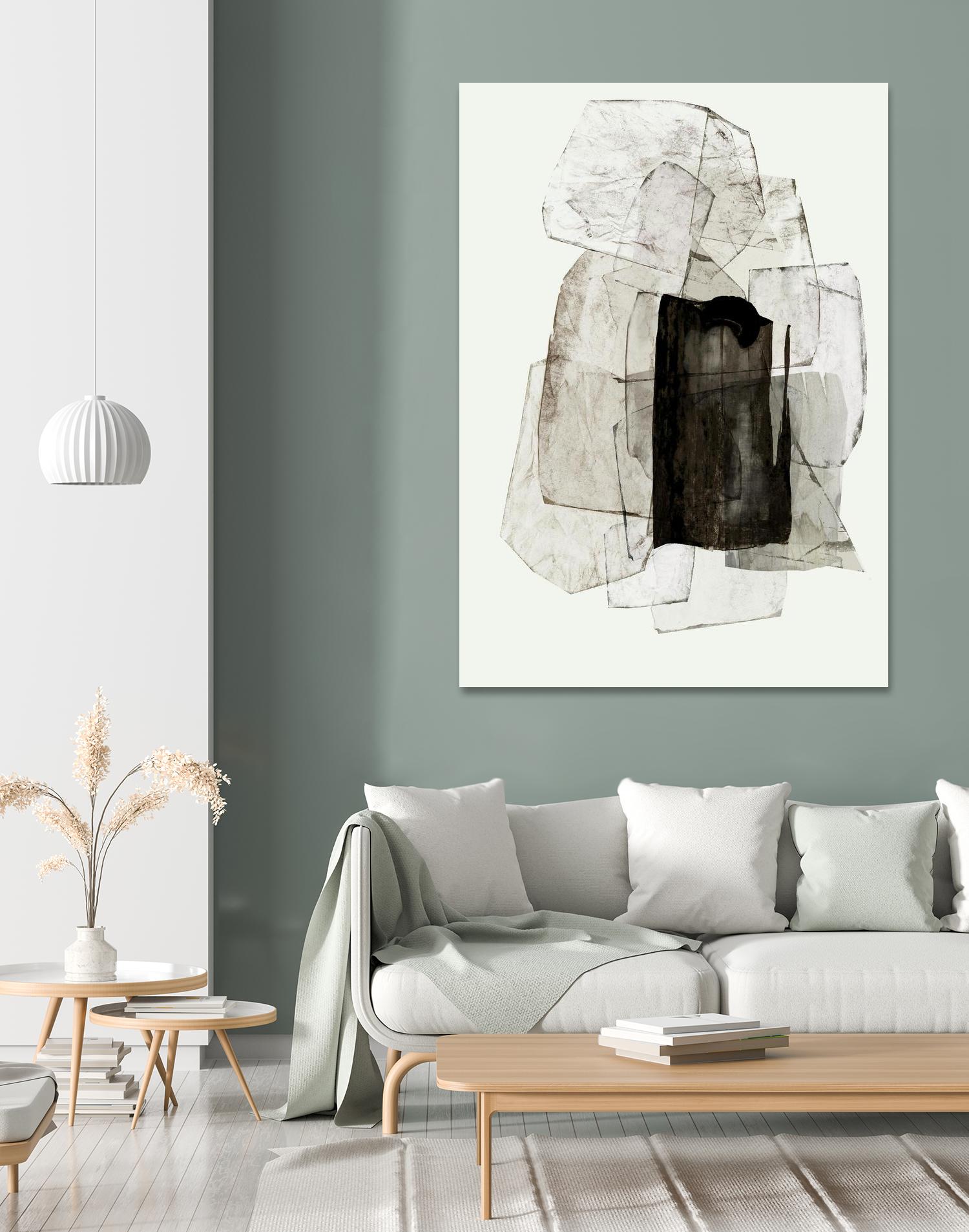 Blotting Ink II by PI Studio on GIANT ART - black shapes shape