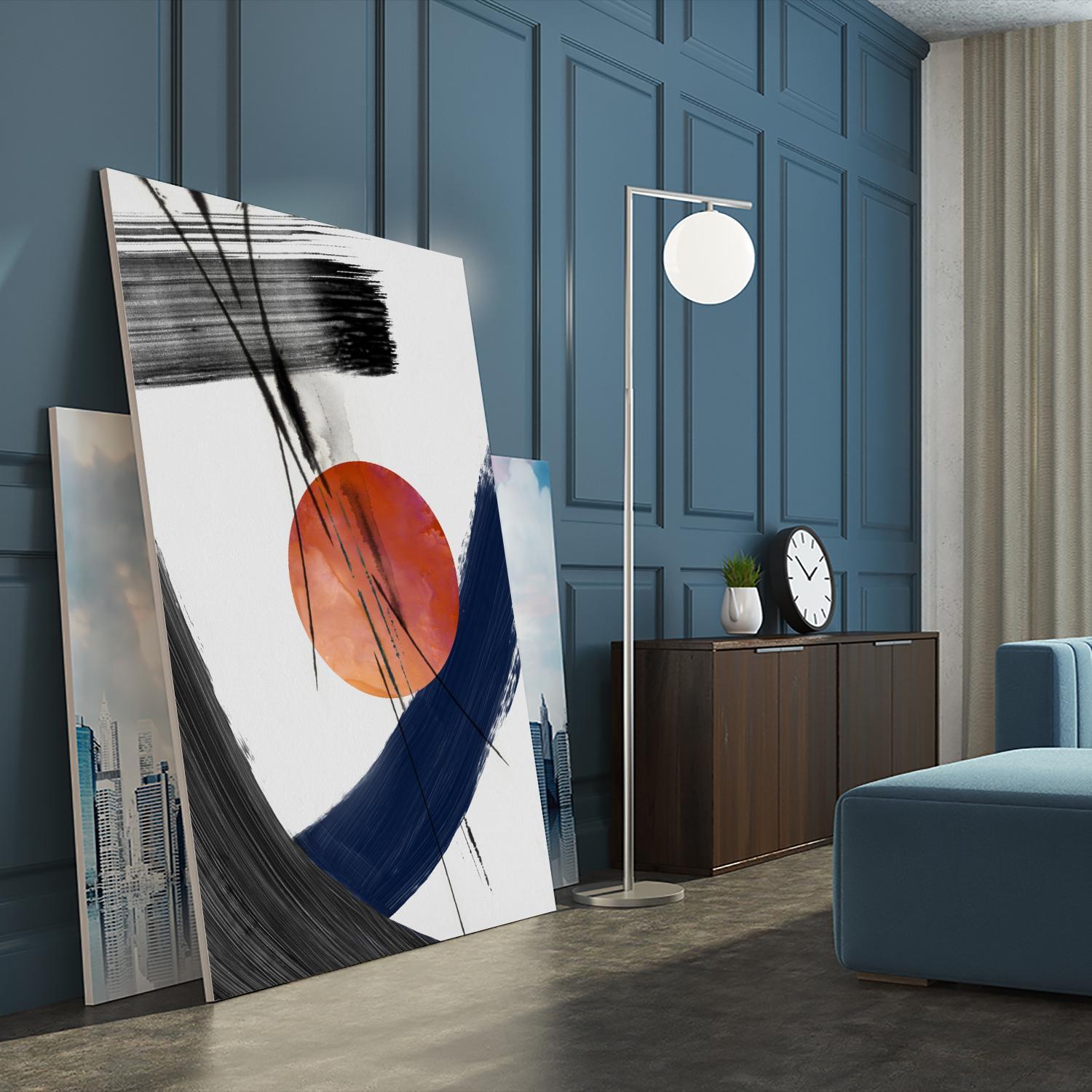 Red Sun Over Paradise I by PI Studio on GIANT ART - abstract