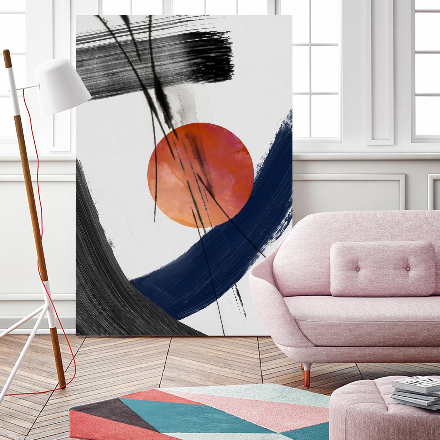 Red Sun Over Paradise I by PI Studio on GIANT ART - abstract