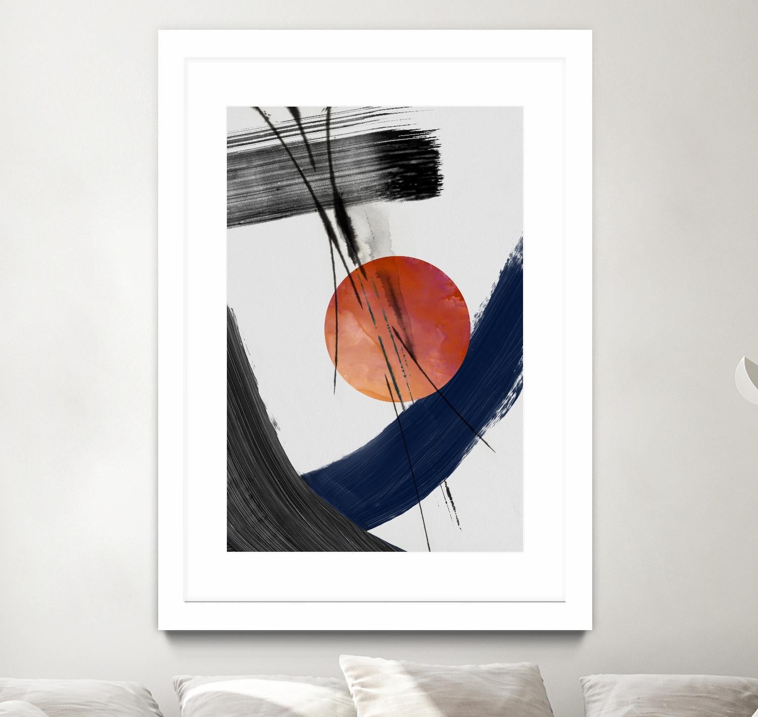 Red Sun Over Paradise I by PI Studio on GIANT ART - abstract