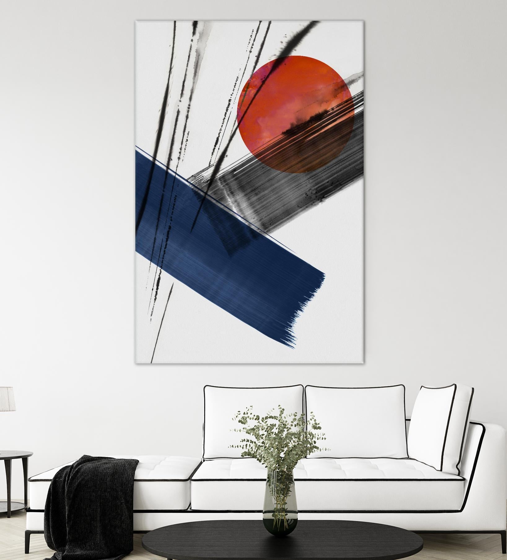 Red Sun Over Paradise II by PI Studio on GIANT ART - abstract