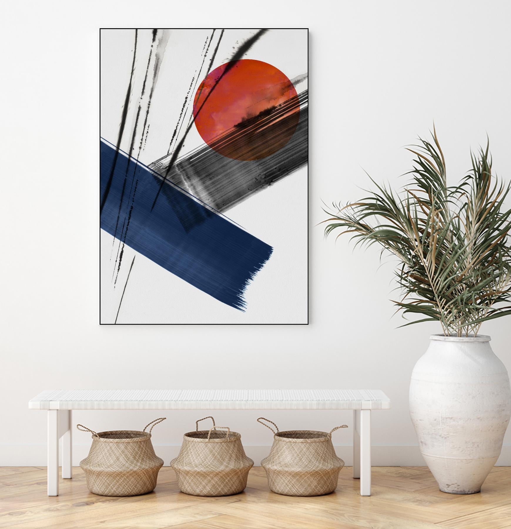 Red Sun Over Paradise II by PI Studio on GIANT ART - abstract