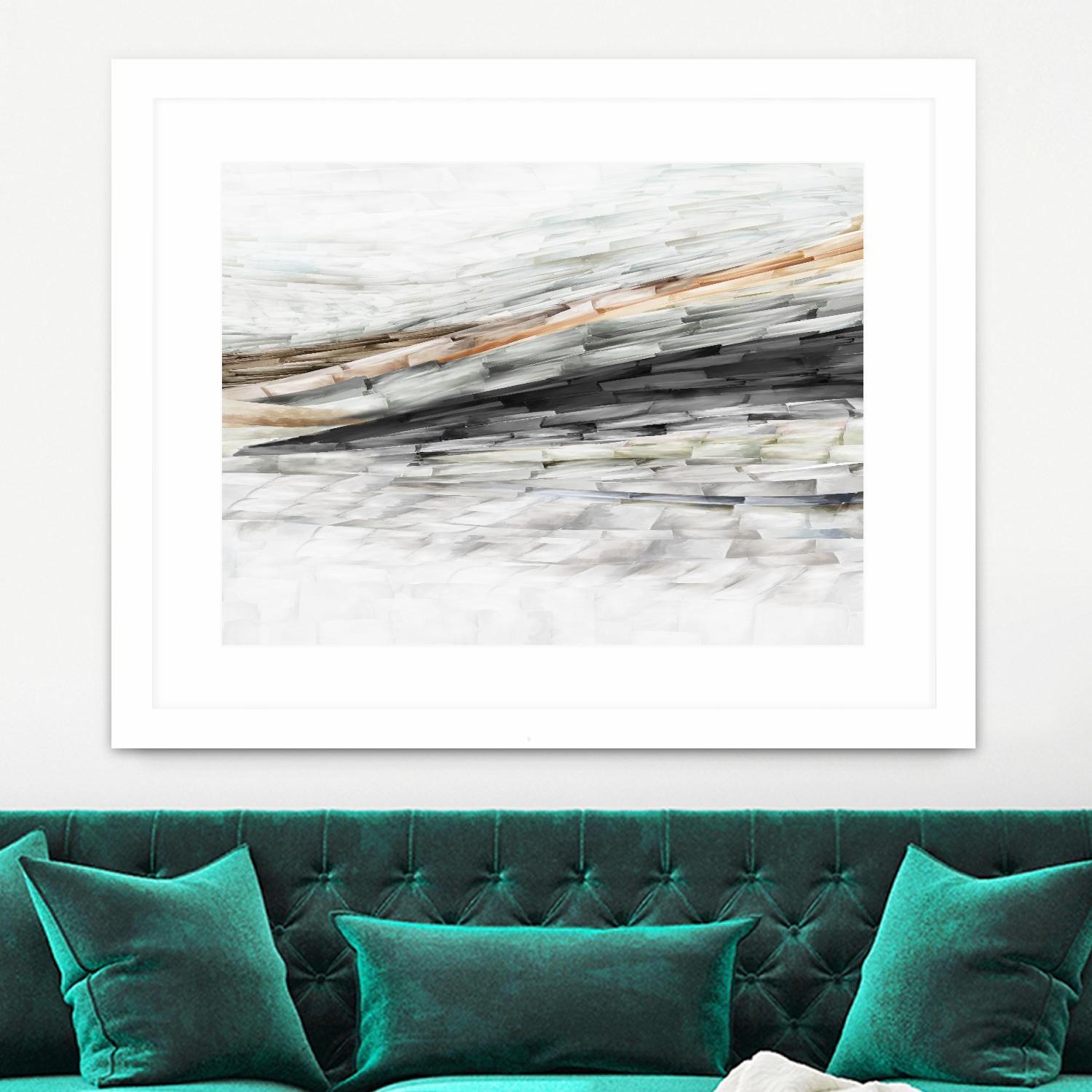 Lady of the Rocks II by PI Studio on GIANT ART - abstract