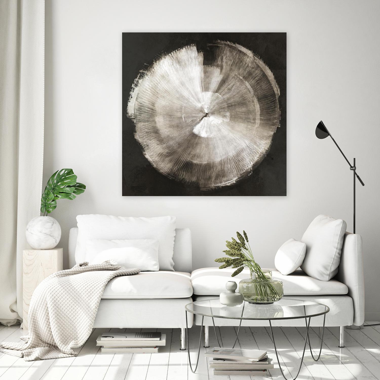 Touch of Silver by PI Studio on GIANT ART - black shape