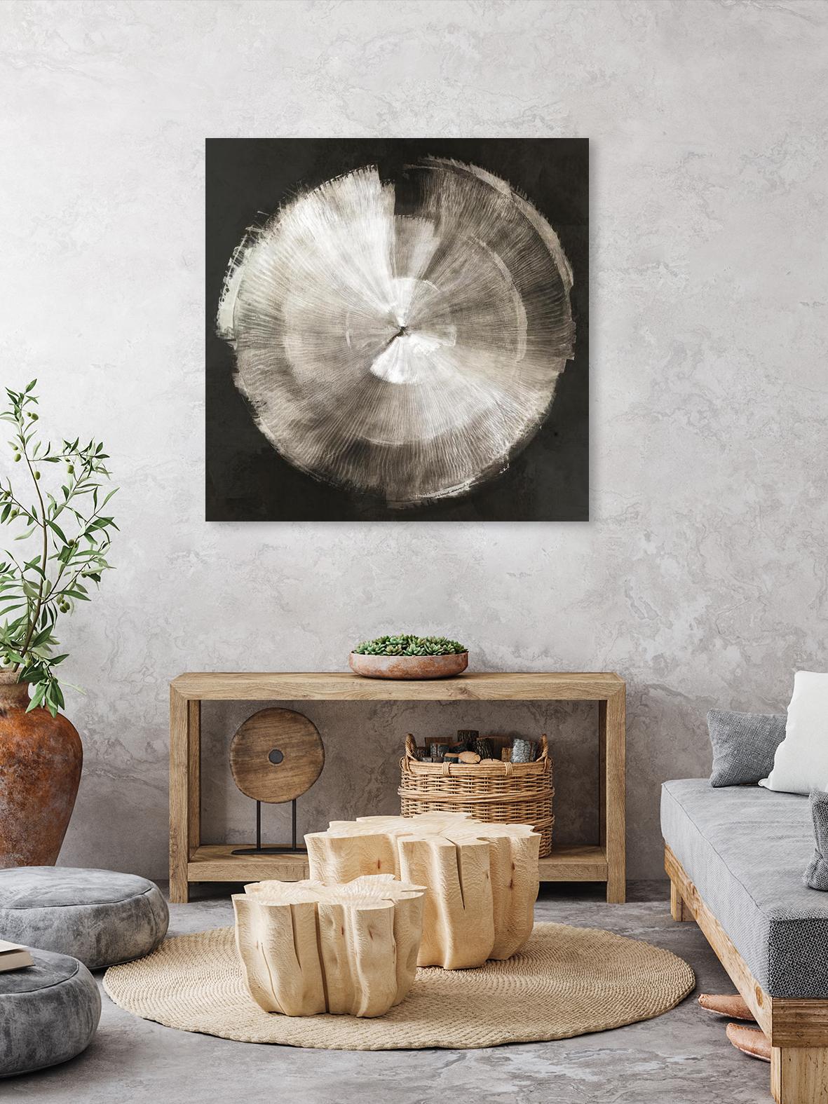 Touch of Silver by PI Studio on GIANT ART - black shape