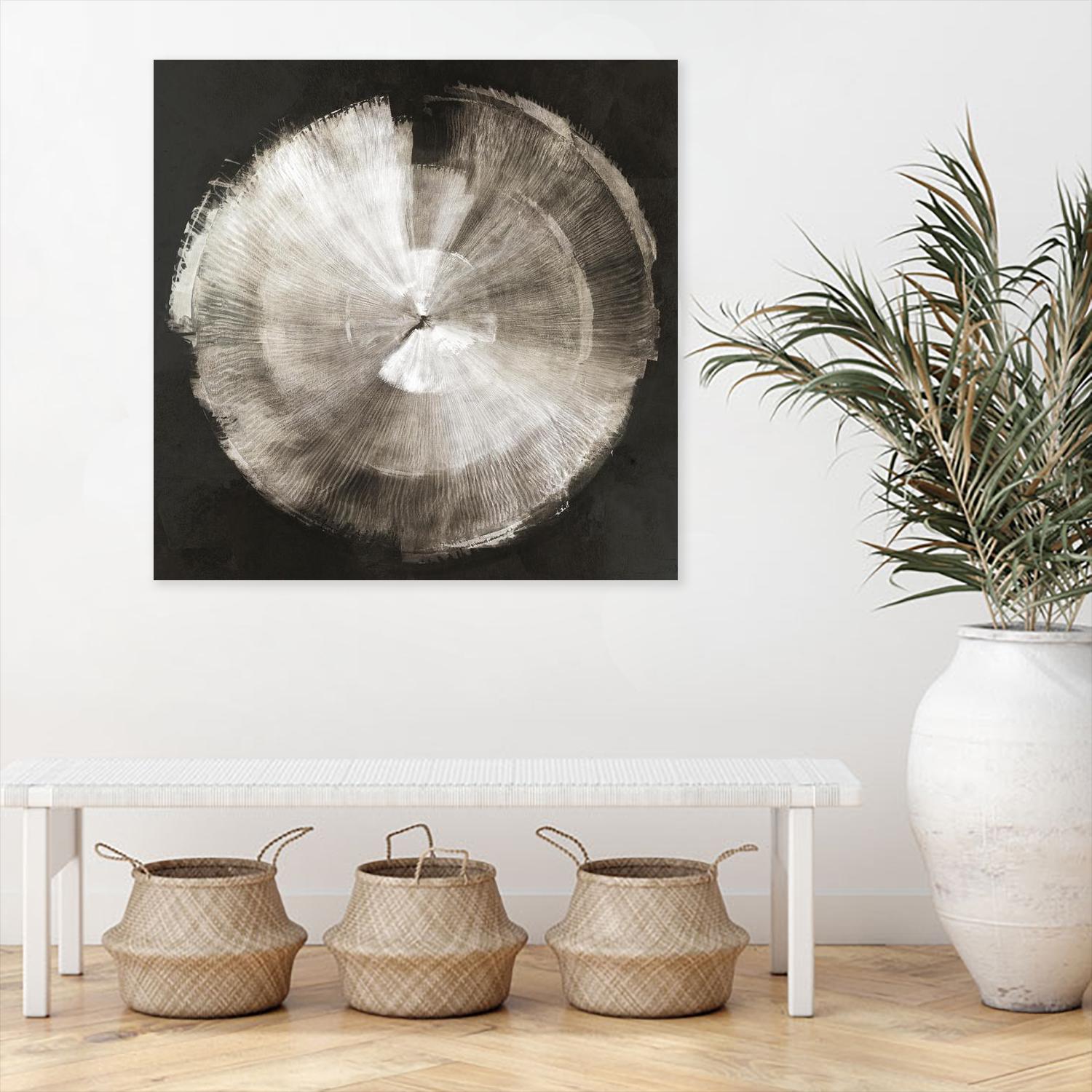 Touch of Silver by PI Studio on GIANT ART - black shape