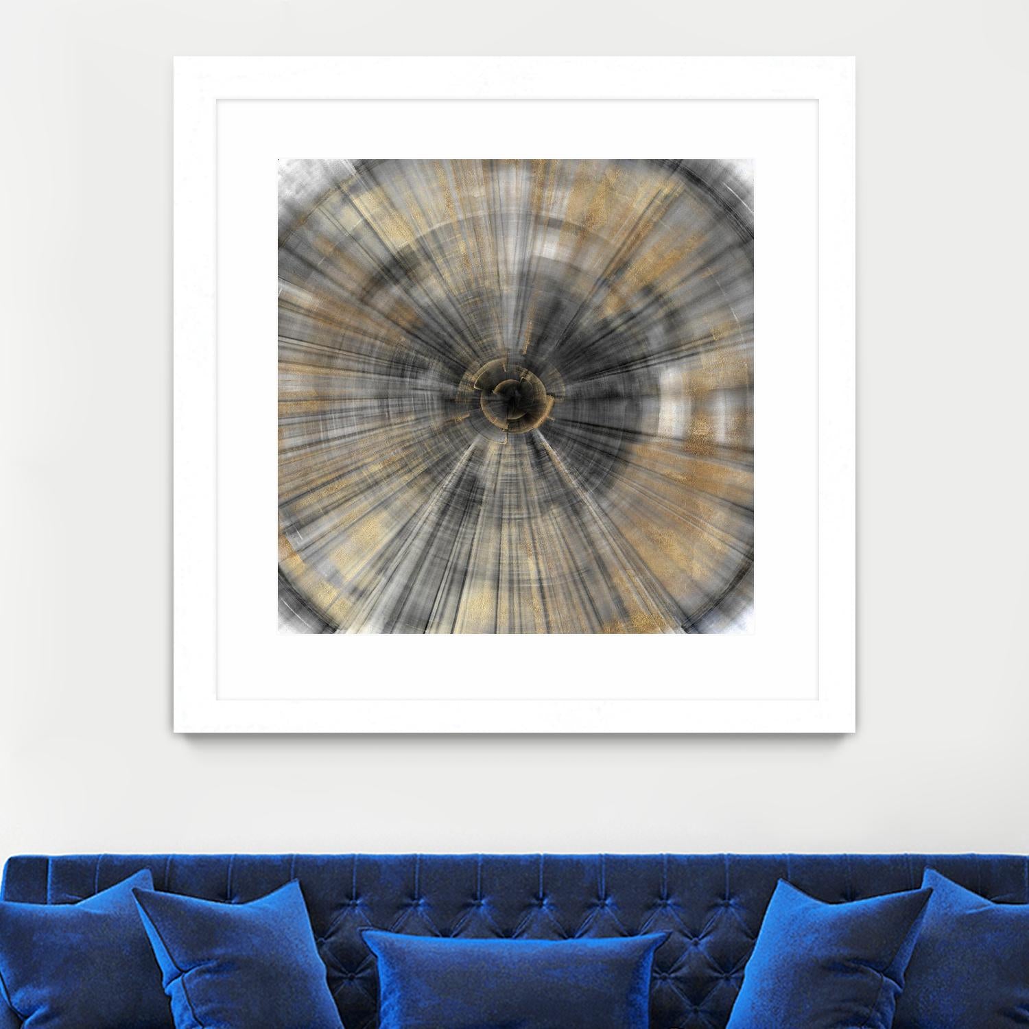 Golden Rays by PI Studio on GIANT ART - abstract