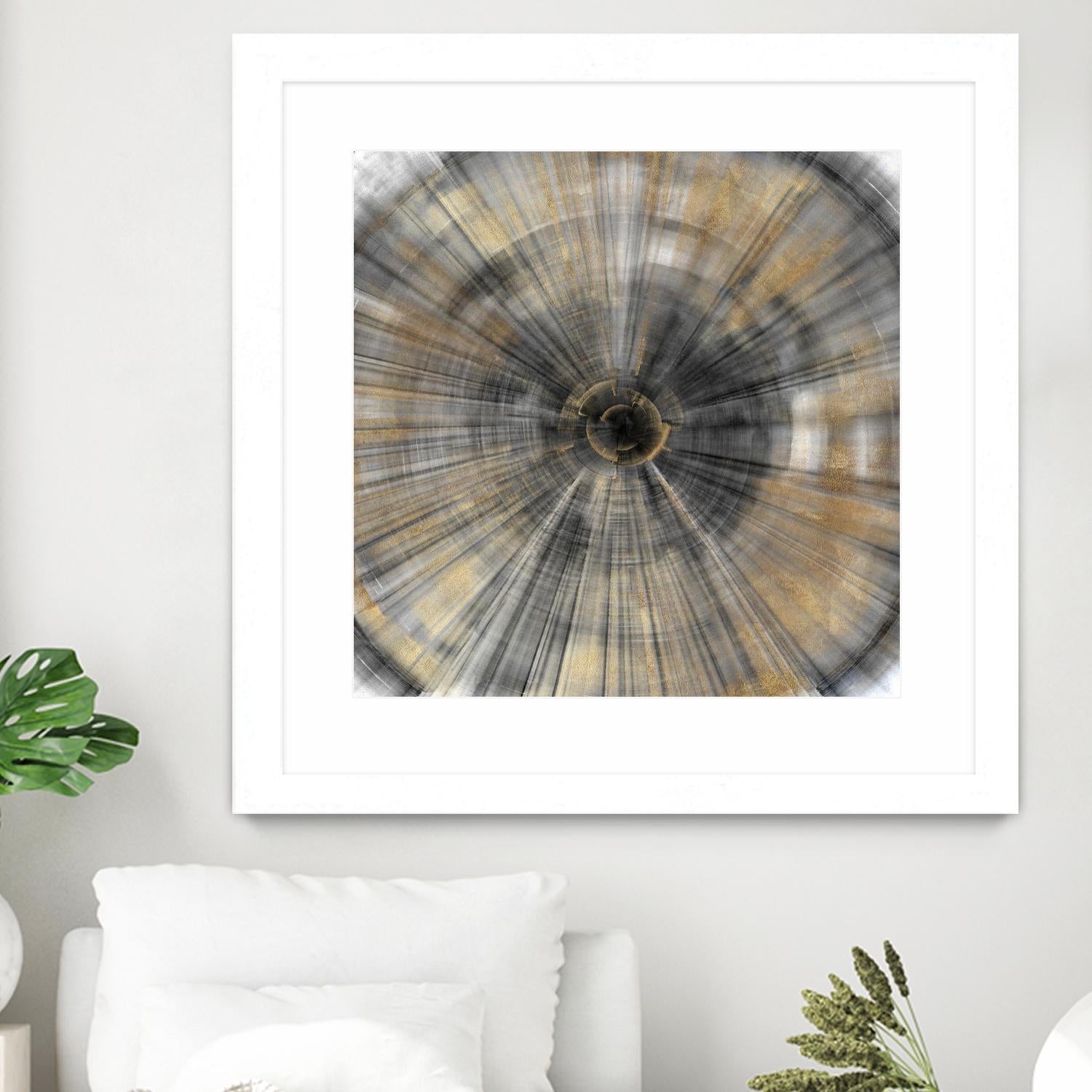 Golden Rays by PI Studio on GIANT ART - abstract