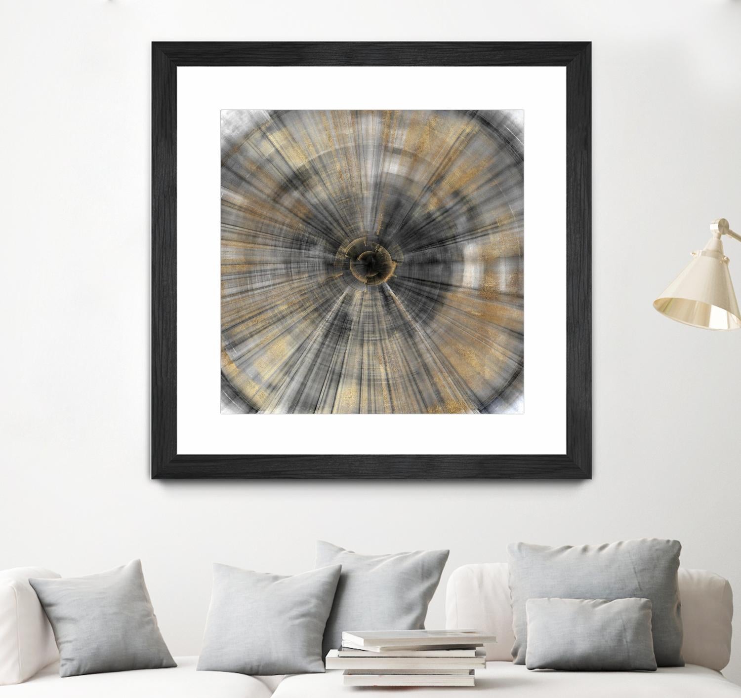 Golden Rays by PI Studio on GIANT ART - abstract
