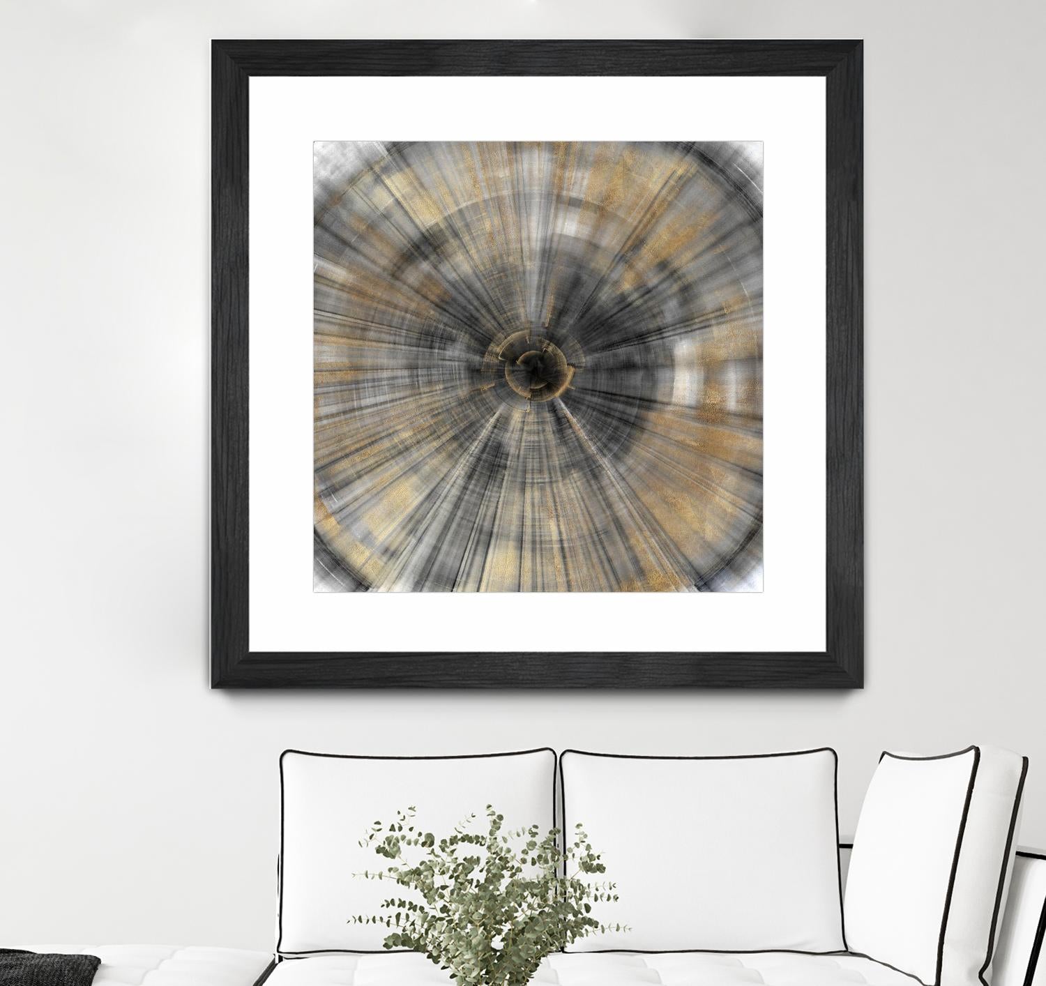Golden Rays by PI Studio on GIANT ART - abstract