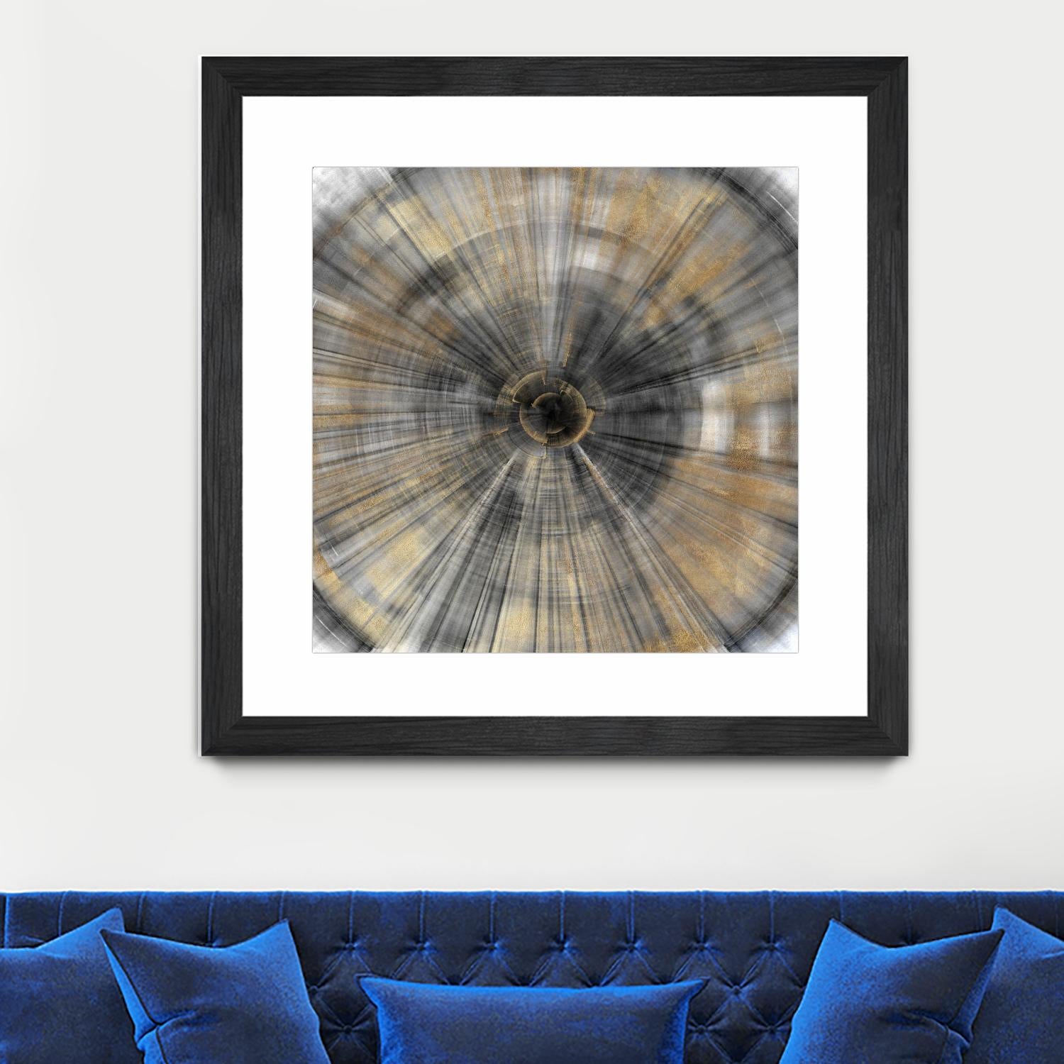 Golden Rays by PI Studio on GIANT ART - abstract