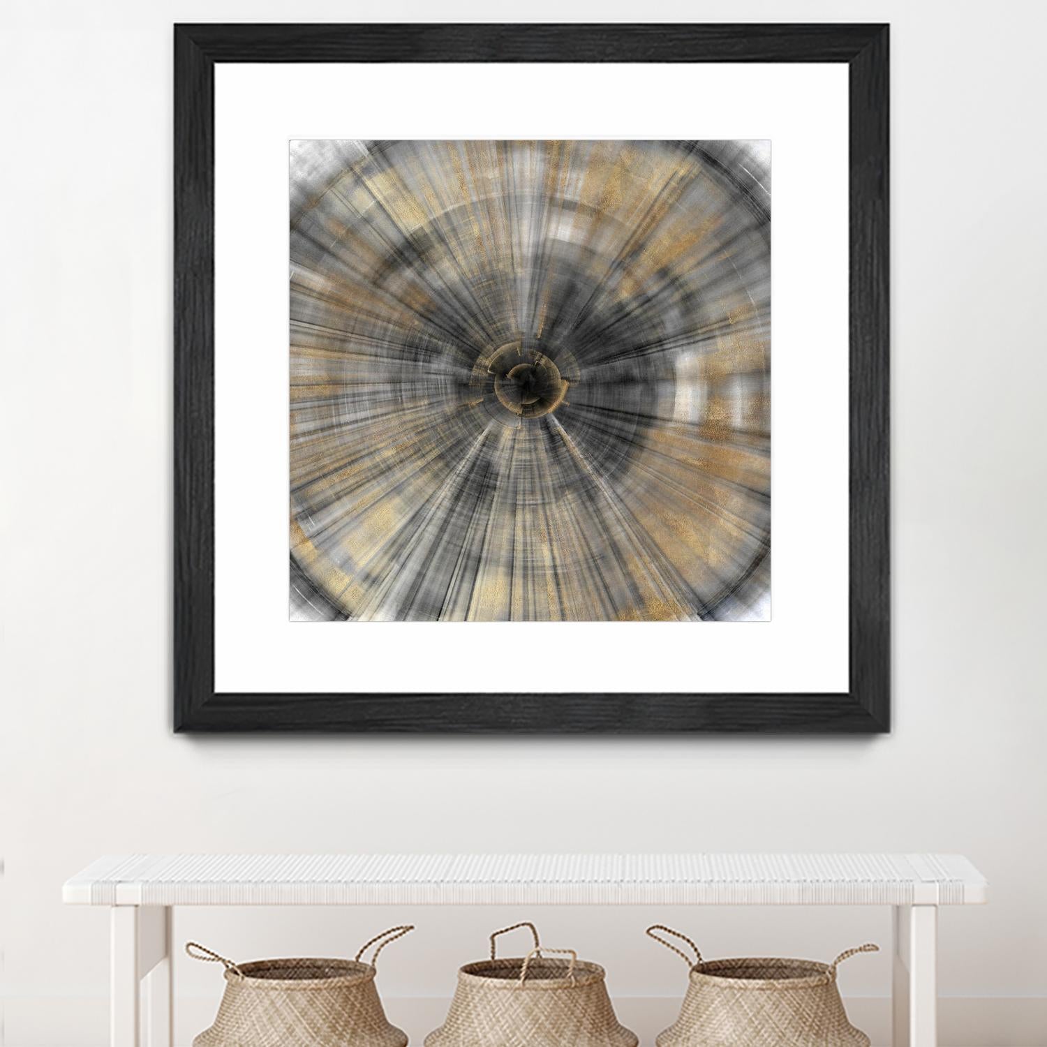Golden Rays by PI Studio on GIANT ART - abstract