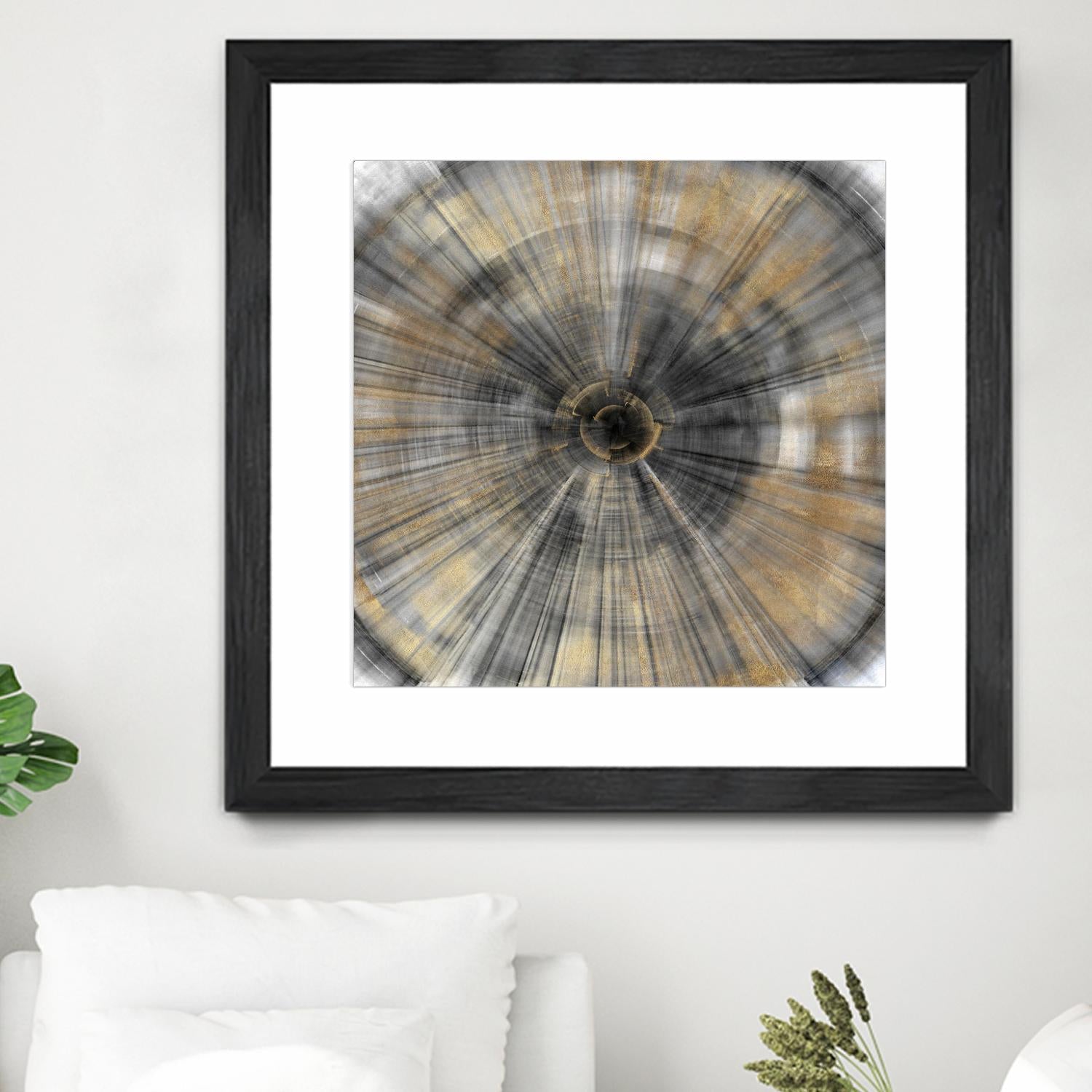 Golden Rays by PI Studio on GIANT ART - abstract