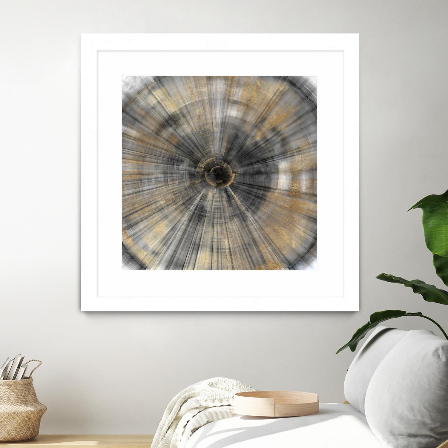 Golden Rays by PI Studio on GIANT ART - abstract