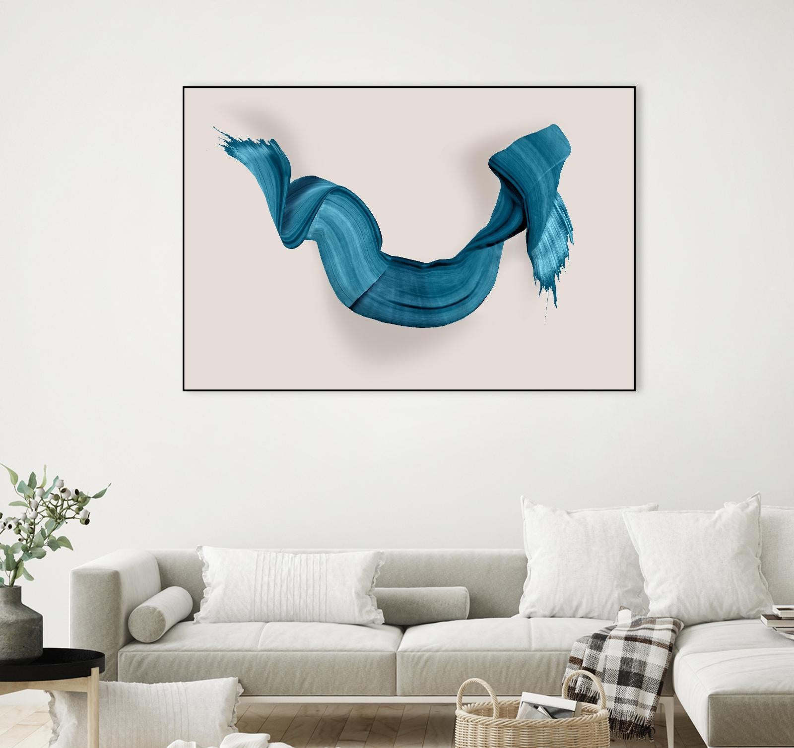 Azures Stroke by PI Studio on GIANT ART - abstract