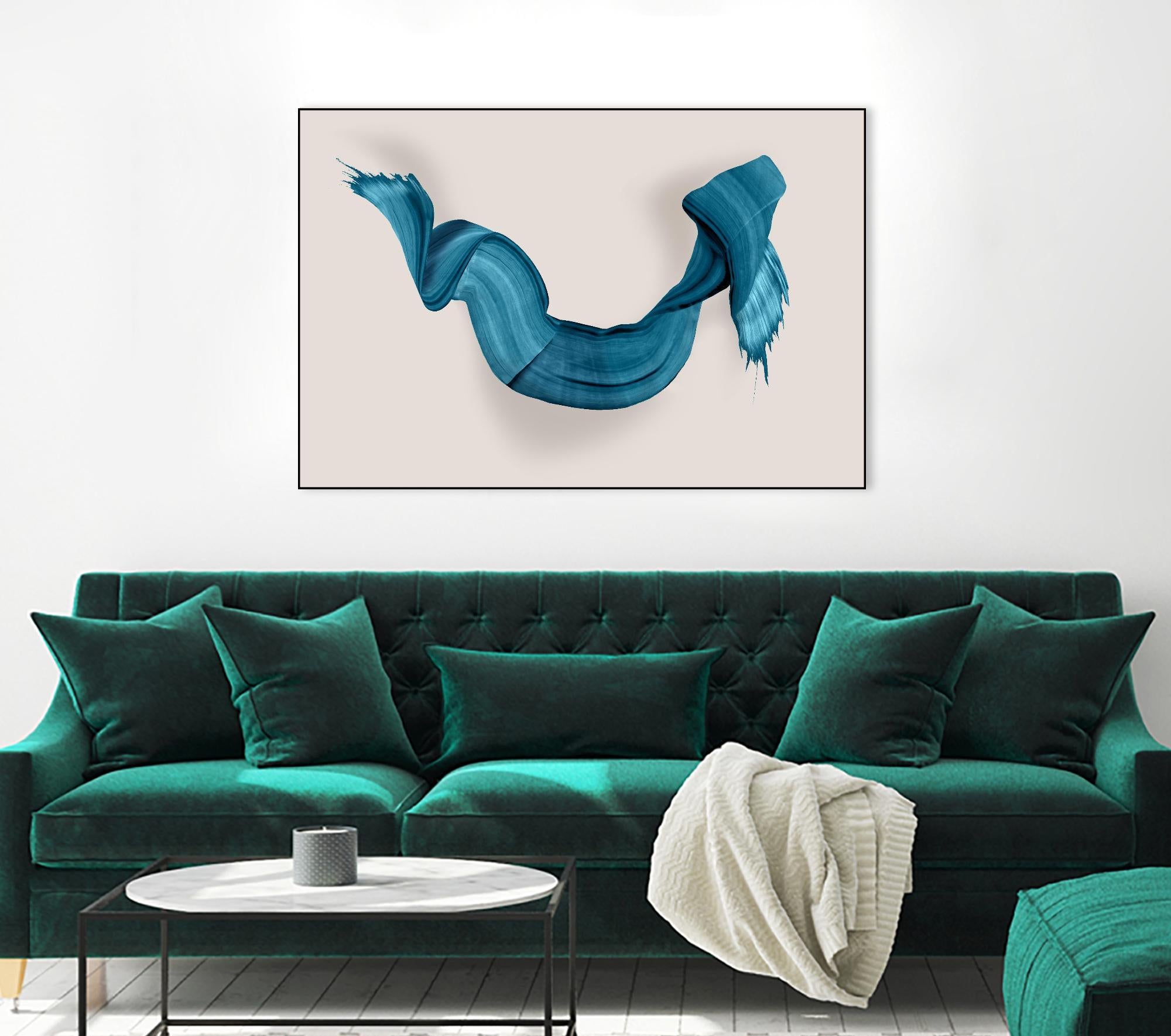 Azures Stroke by PI Studio on GIANT ART - abstract