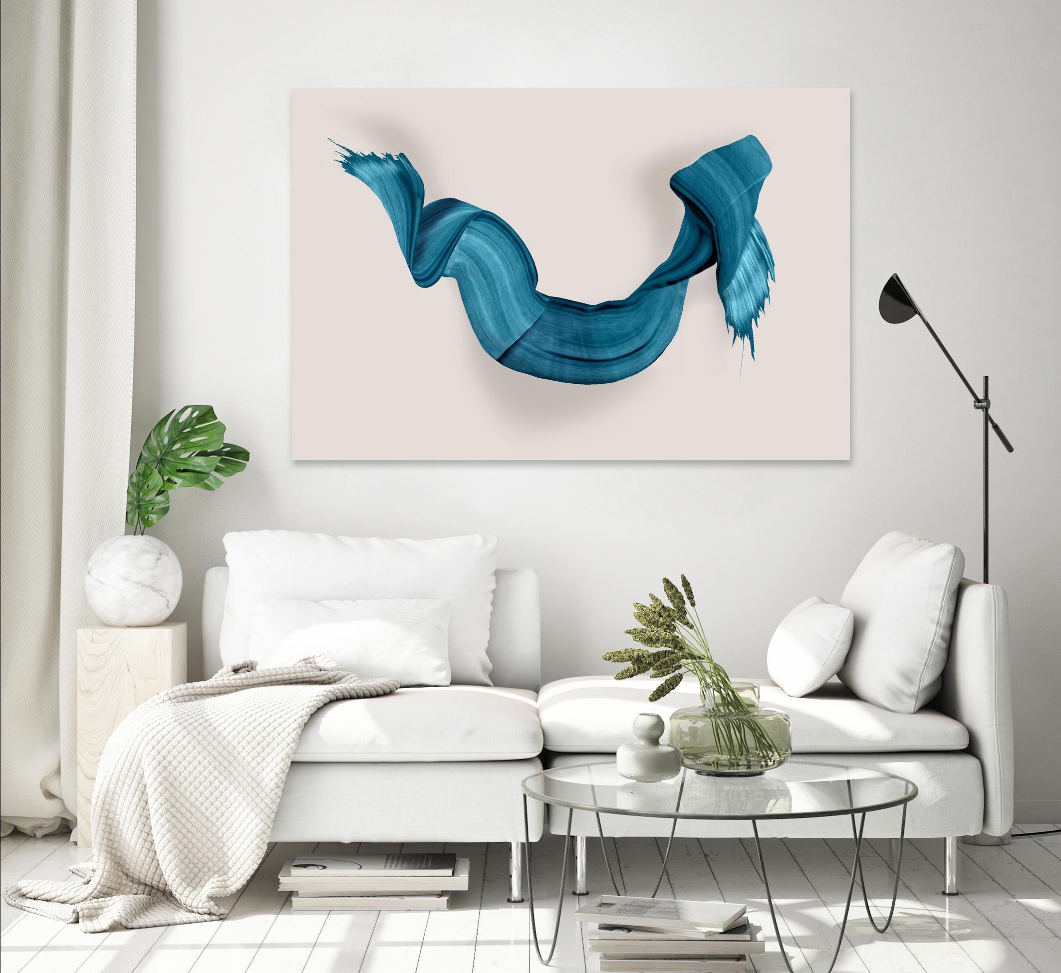 Azures Stroke by PI Studio on GIANT ART - abstract