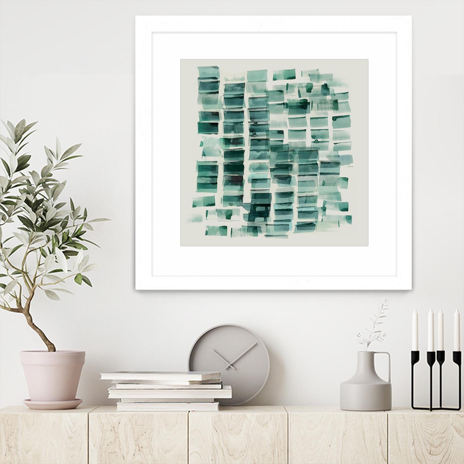 Sea Glass I by PI Studio on GIANT ART - abstract