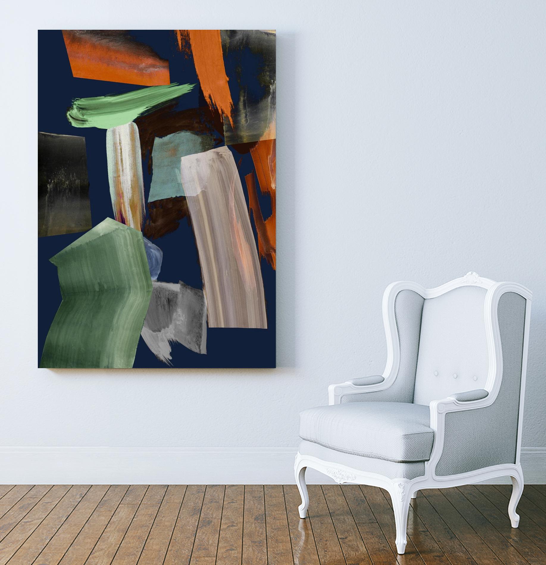 Sunsets in the City I by PI Studio on GIANT ART - abstract