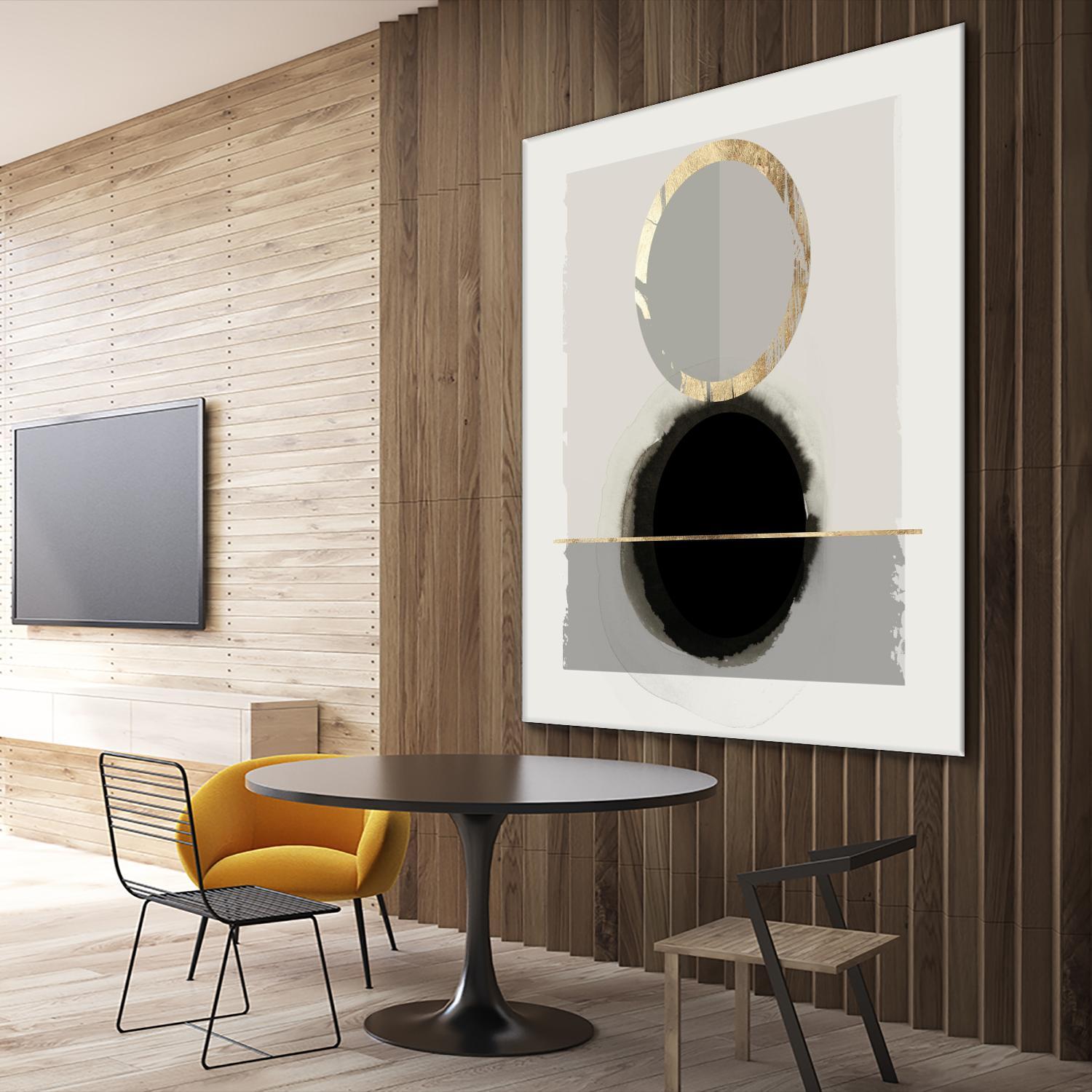 Dream Life Inspired I by PI Studio on GIANT ART - gold watercolour watercoulor