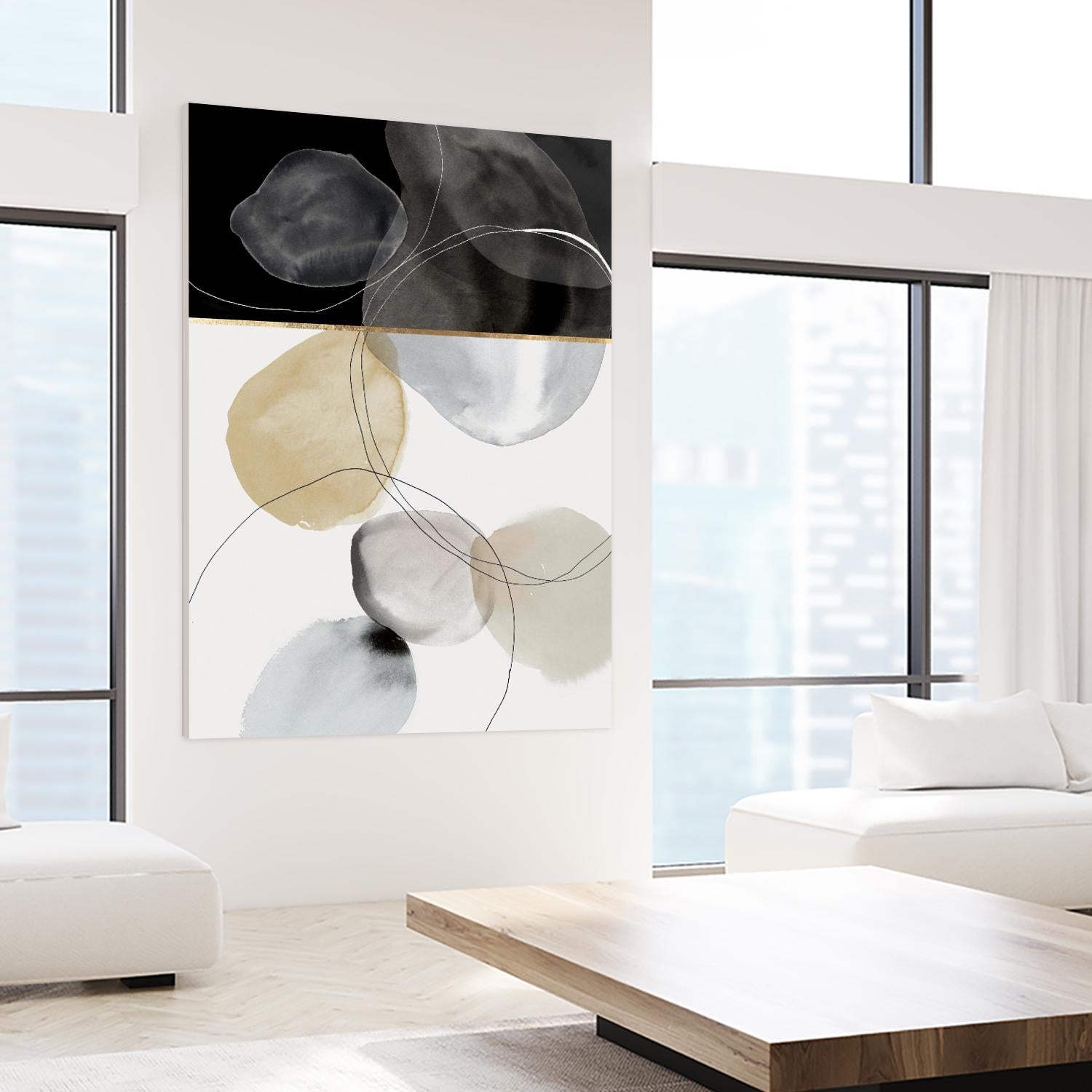 Rolling Stones I by PI Studio on GIANT ART - abstract