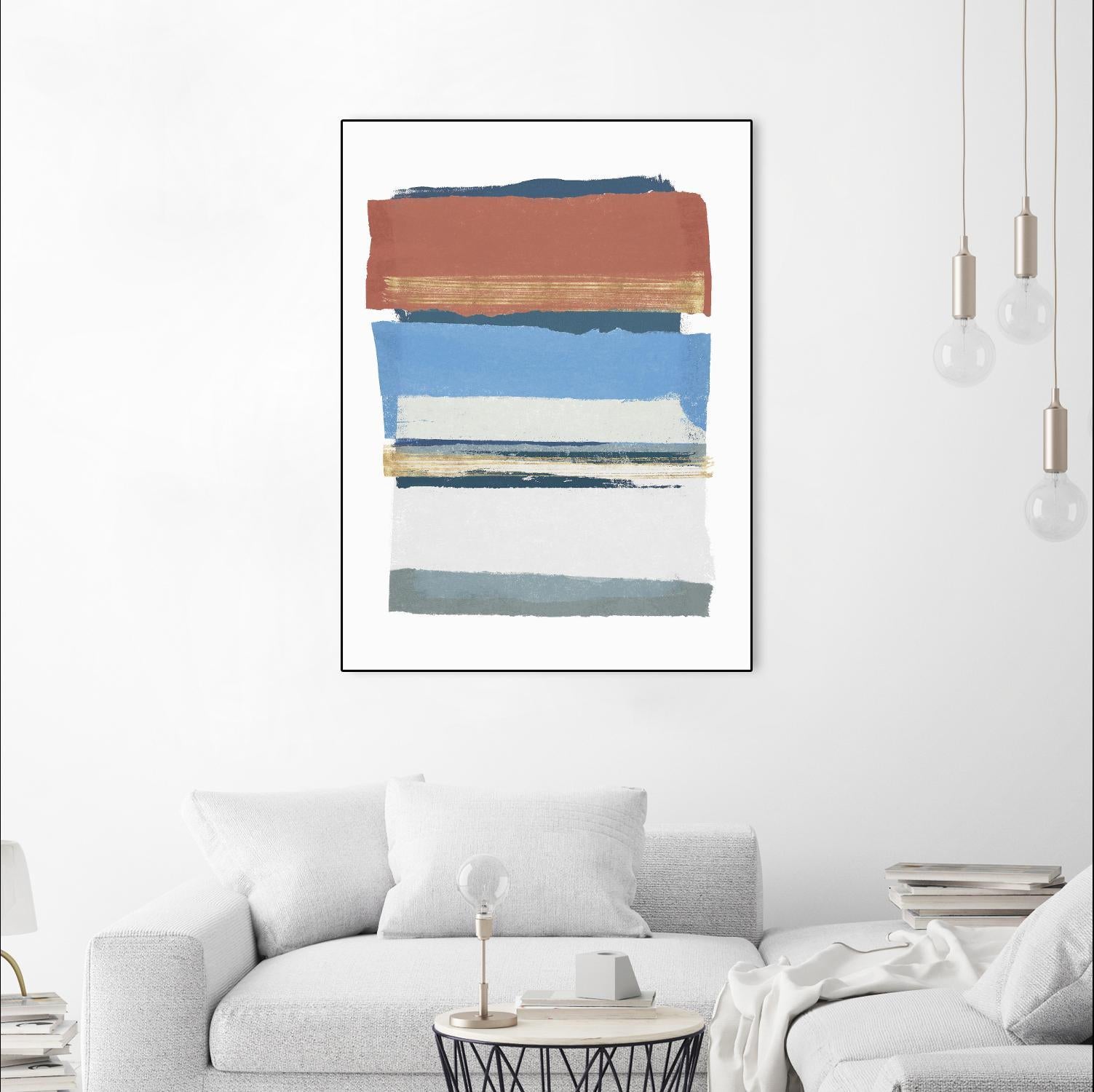 Sunset Boulevard II by PI Studio on GIANT ART - red abstract abstract