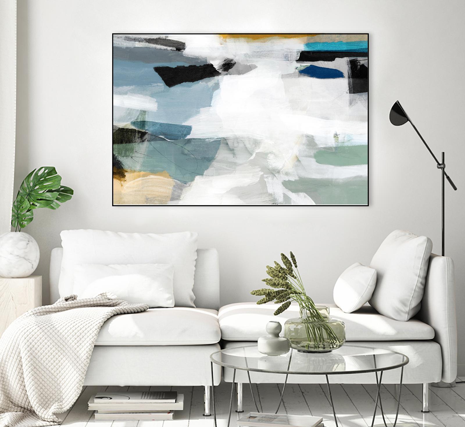 Brush Formation II by PI Studio on GIANT ART - green abstract abstract