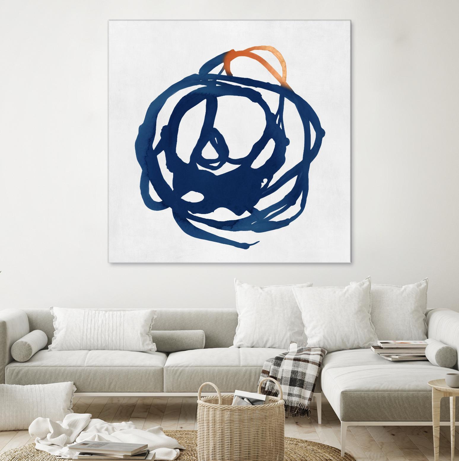 Luminous Orange I by PI Studio on GIANT ART - orange abstract abstract