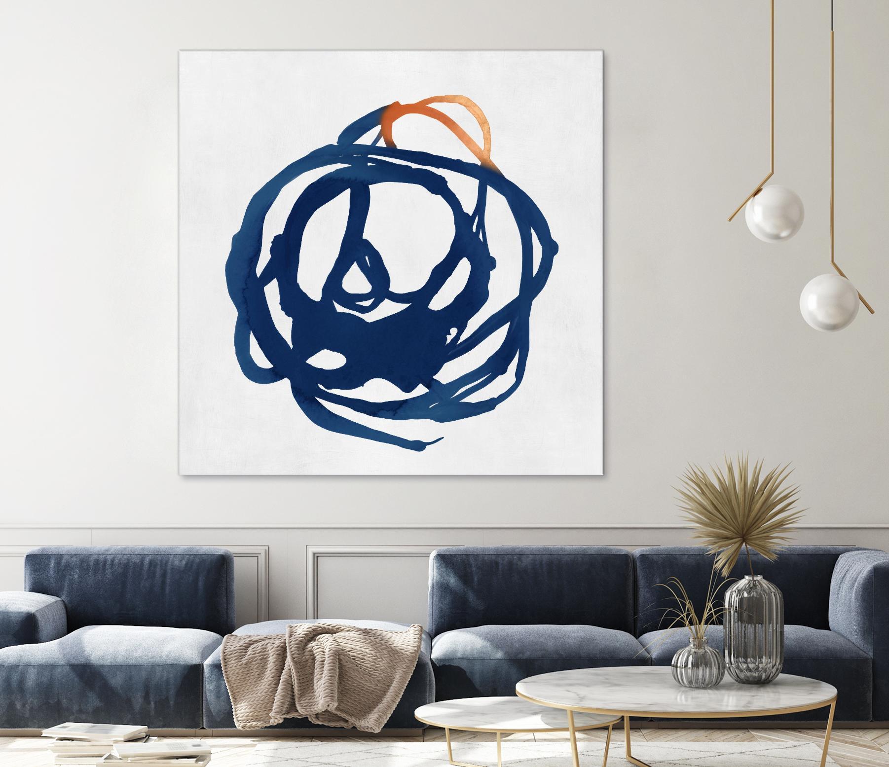 Luminous Orange I by PI Studio on GIANT ART - orange abstract abstract