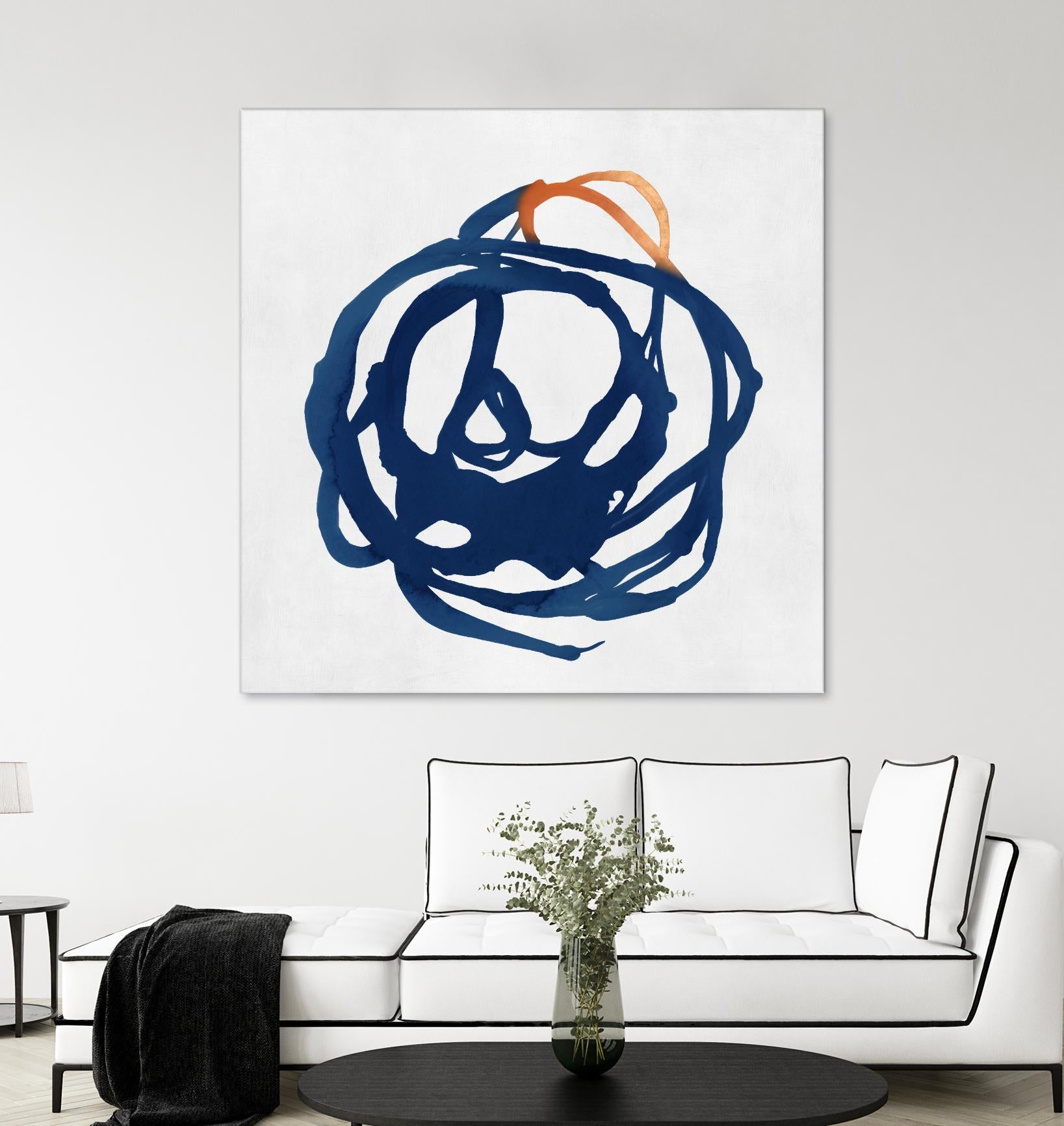 Luminous Orange I by PI Studio on GIANT ART - orange abstract abstract