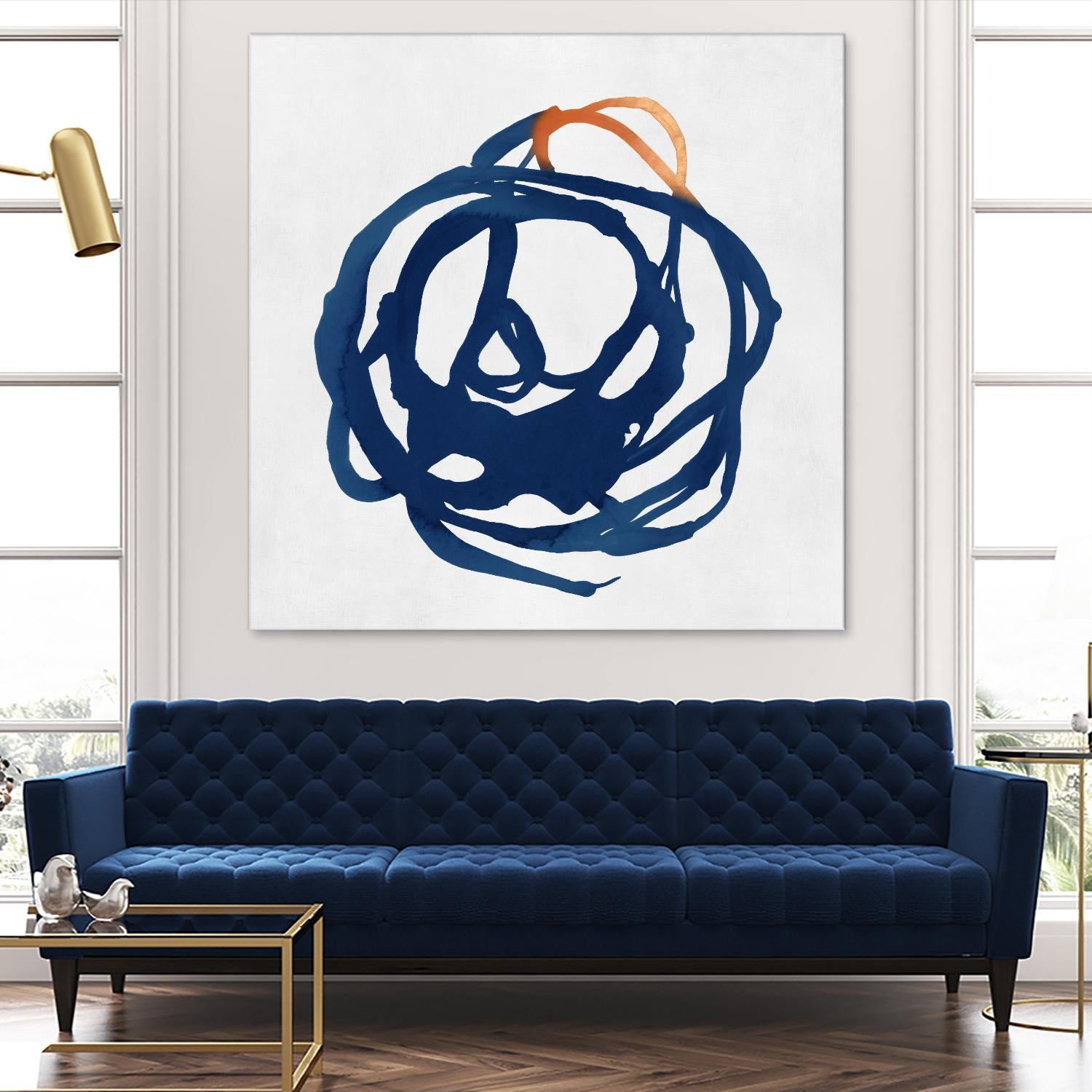 Luminous Orange I by PI Studio on GIANT ART - orange abstract abstract