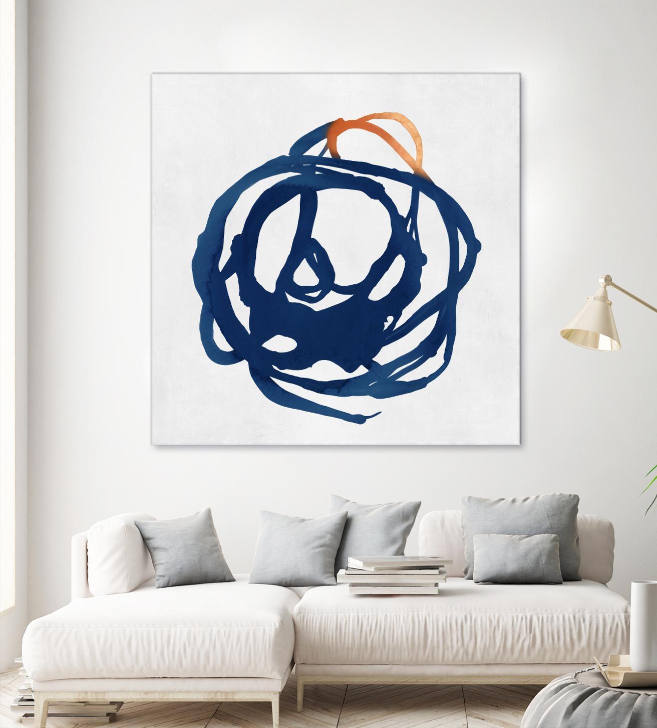 Luminous Orange I by PI Studio on GIANT ART - orange abstract abstract