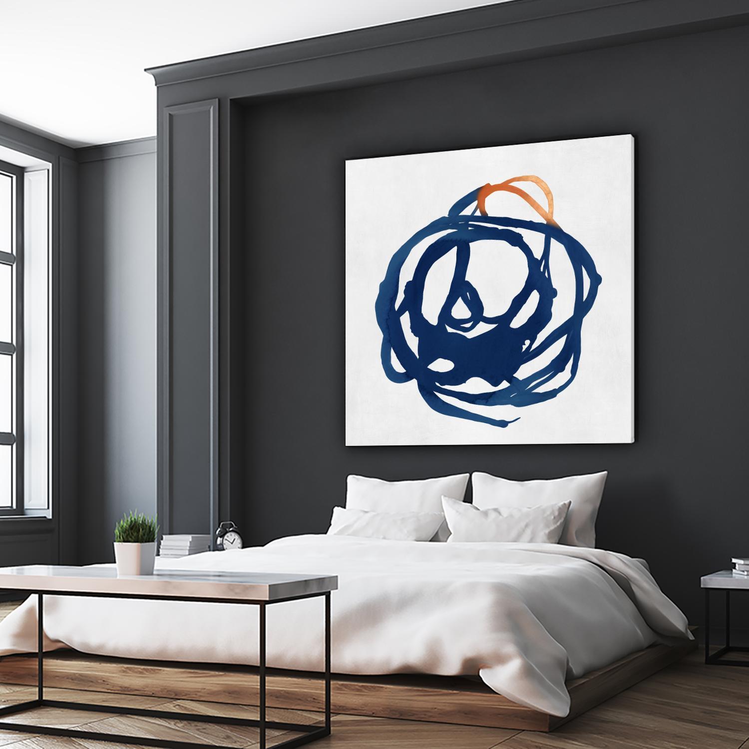 Luminous Orange I by PI Studio on GIANT ART - orange abstract abstract