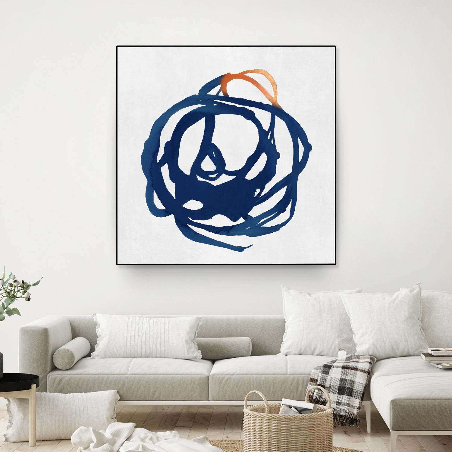 Luminous Orange I by PI Studio on GIANT ART - orange abstract abstract