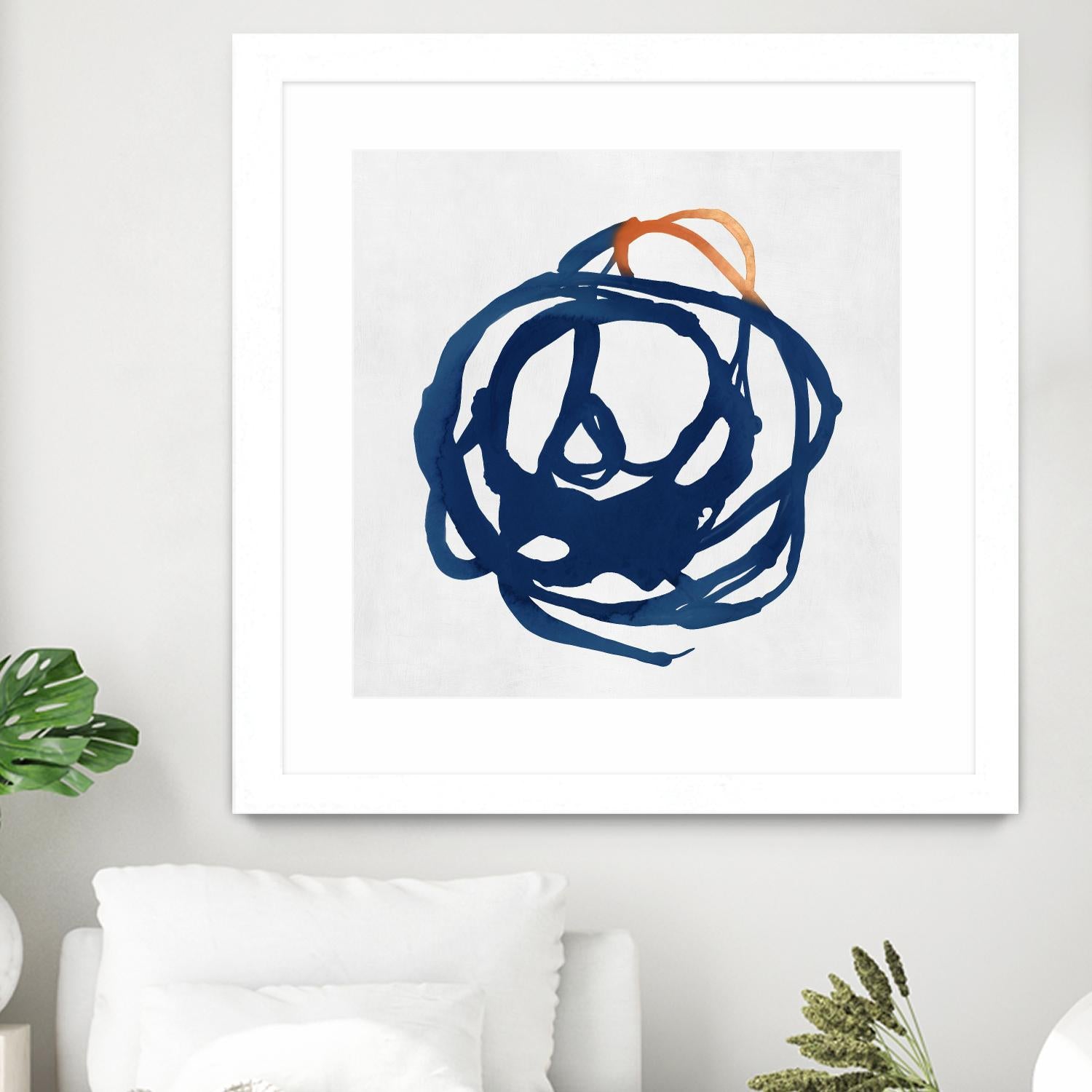 Luminous Orange I by PI Studio on GIANT ART - orange abstract abstract