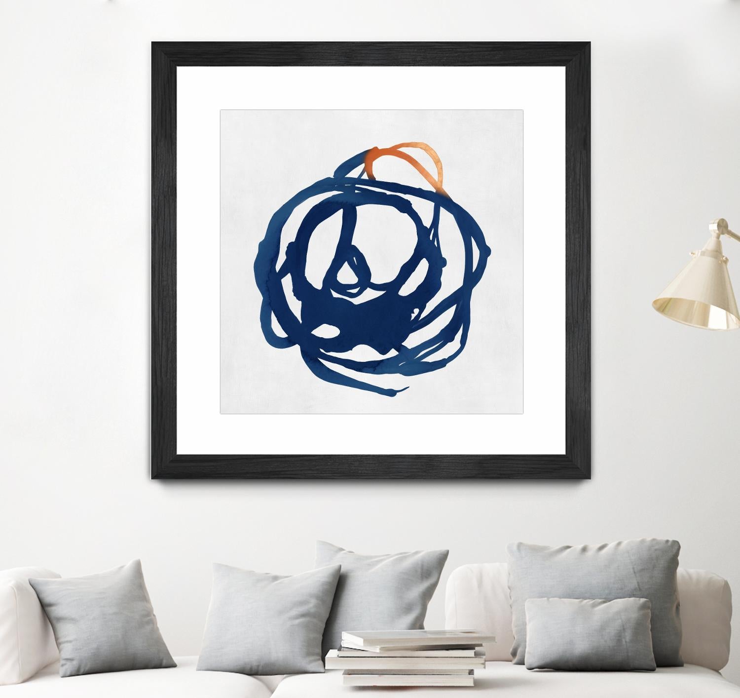 Luminous Orange I by PI Studio on GIANT ART - orange abstract abstract